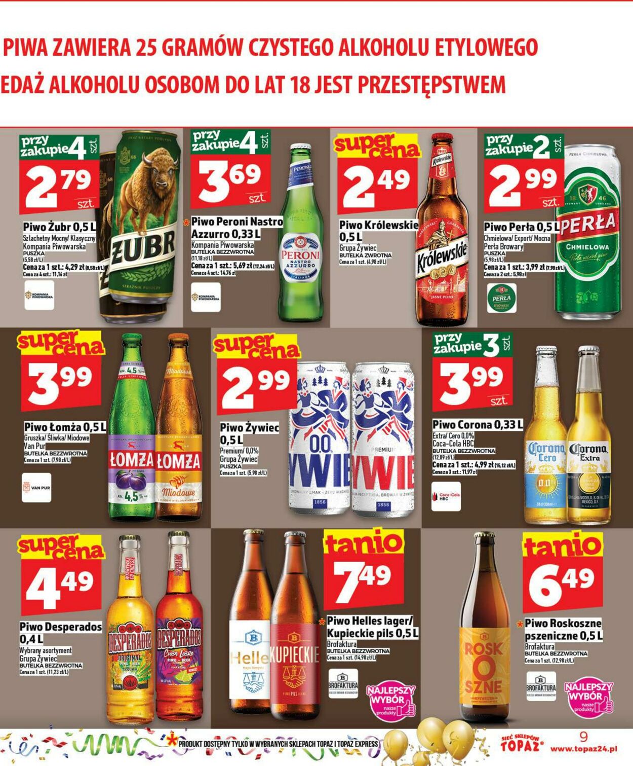Gazetka Topaz 27.12.2025 - 31.12.2025