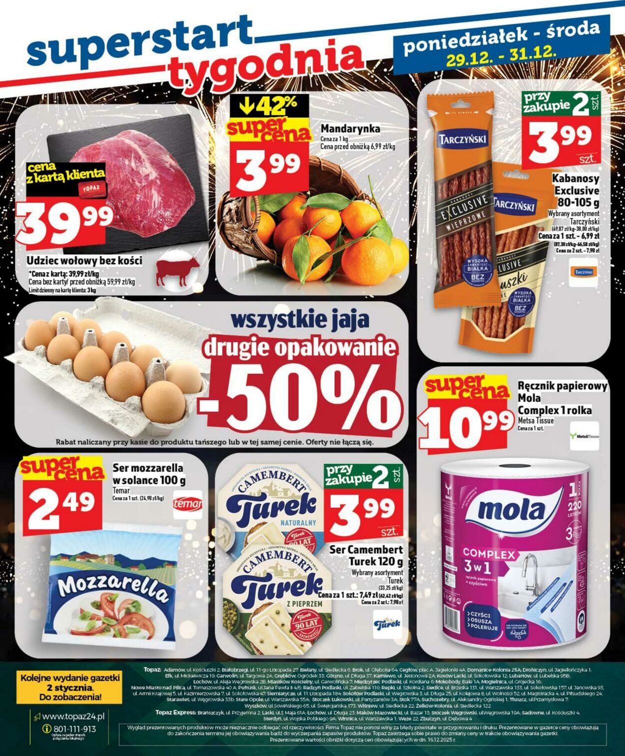Gazetka Topaz 27.12.2025 - 31.12.2025