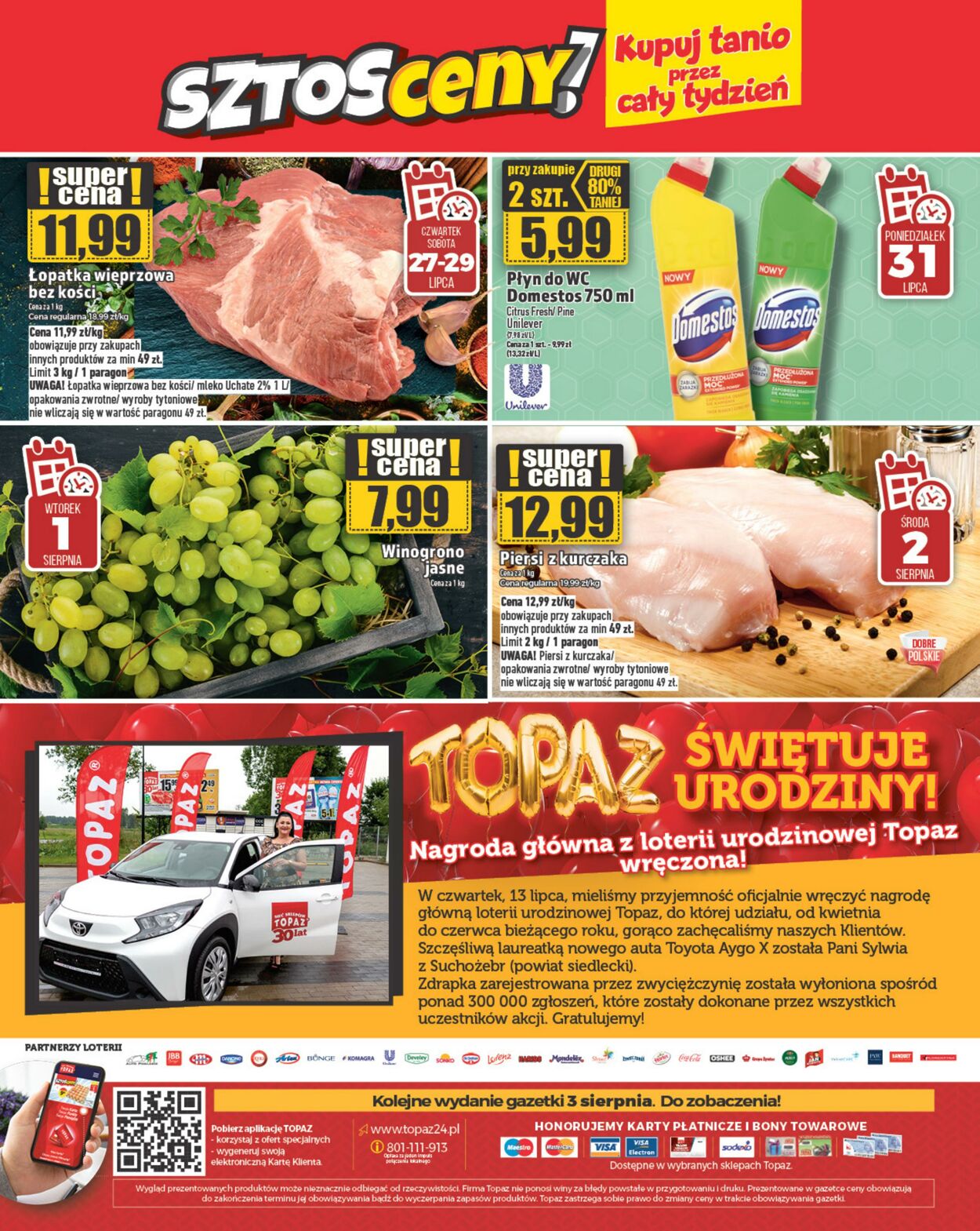 Gazetka Topaz 27.07.2023 - 02.08.2023