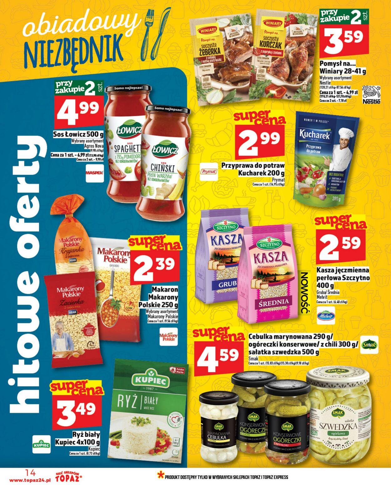 Gazetka Topaz 28.08.2025 - 03.09.2025