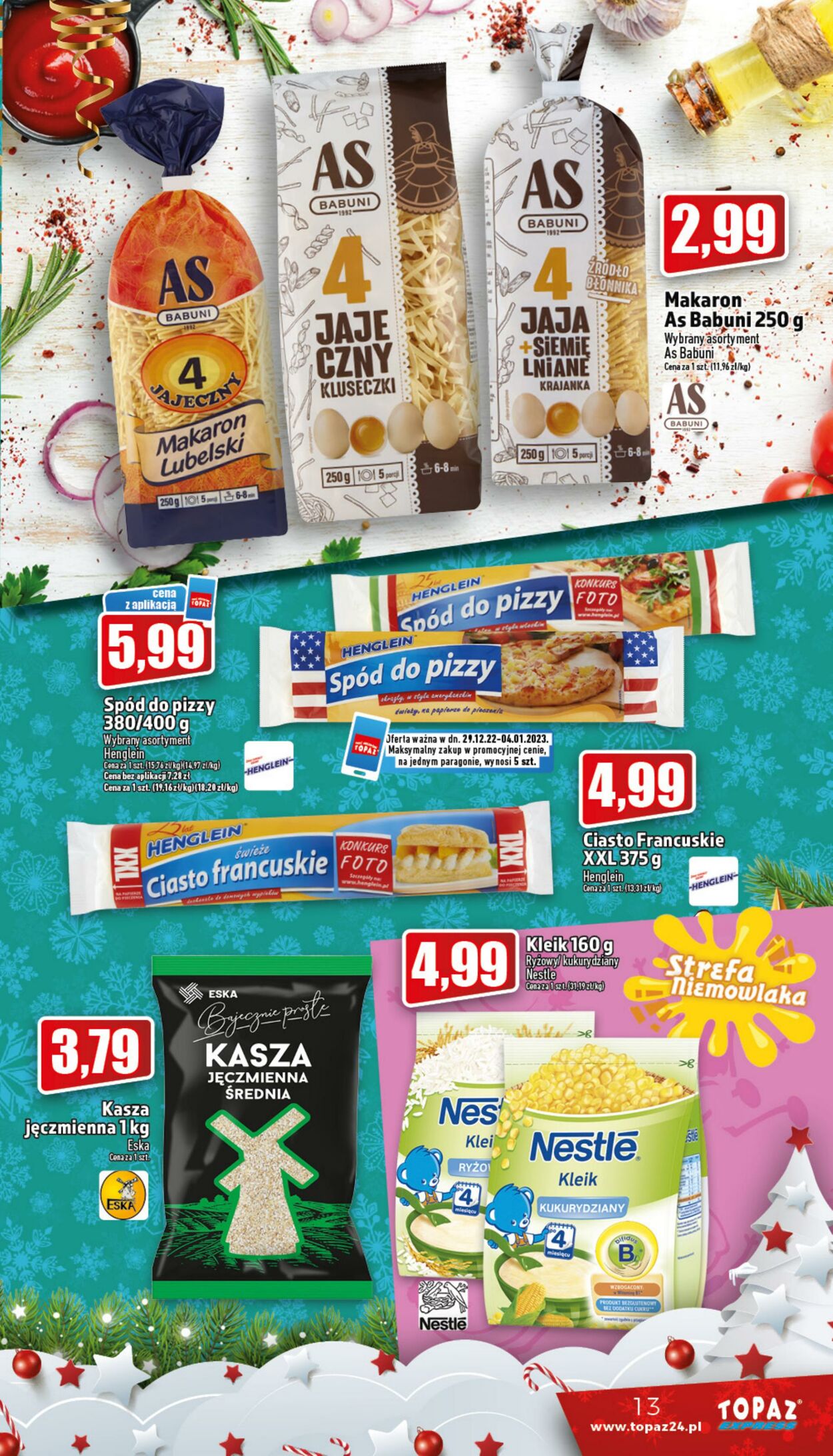 Gazetka Topaz 29.12.2022 - 04.01.2023