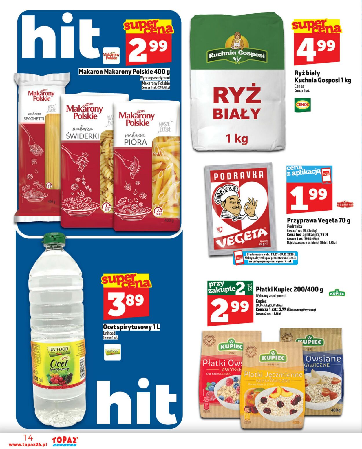 Gazetka Topaz 03.07.2025 - 09.07.2025