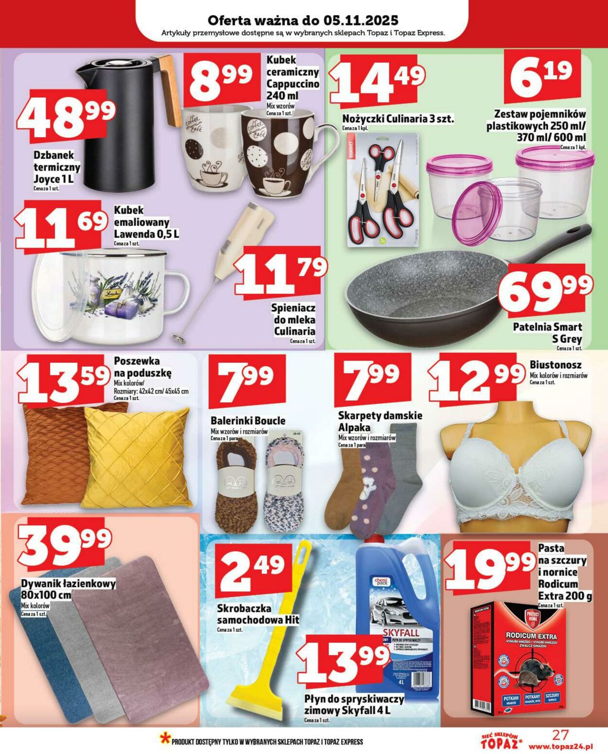 Gazetka Topaz 30.10.2025 - 05.11.2025