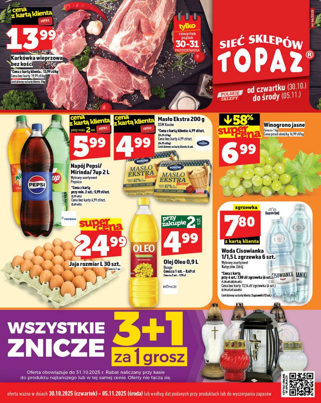 Gazetka Topaz 30.10.2025 - 05.11.2025
