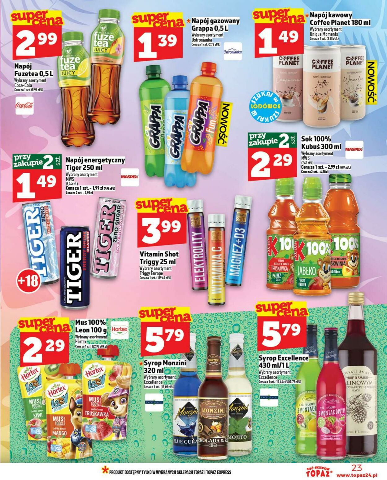 Gazetka Topaz 30.10.2025 - 05.11.2025