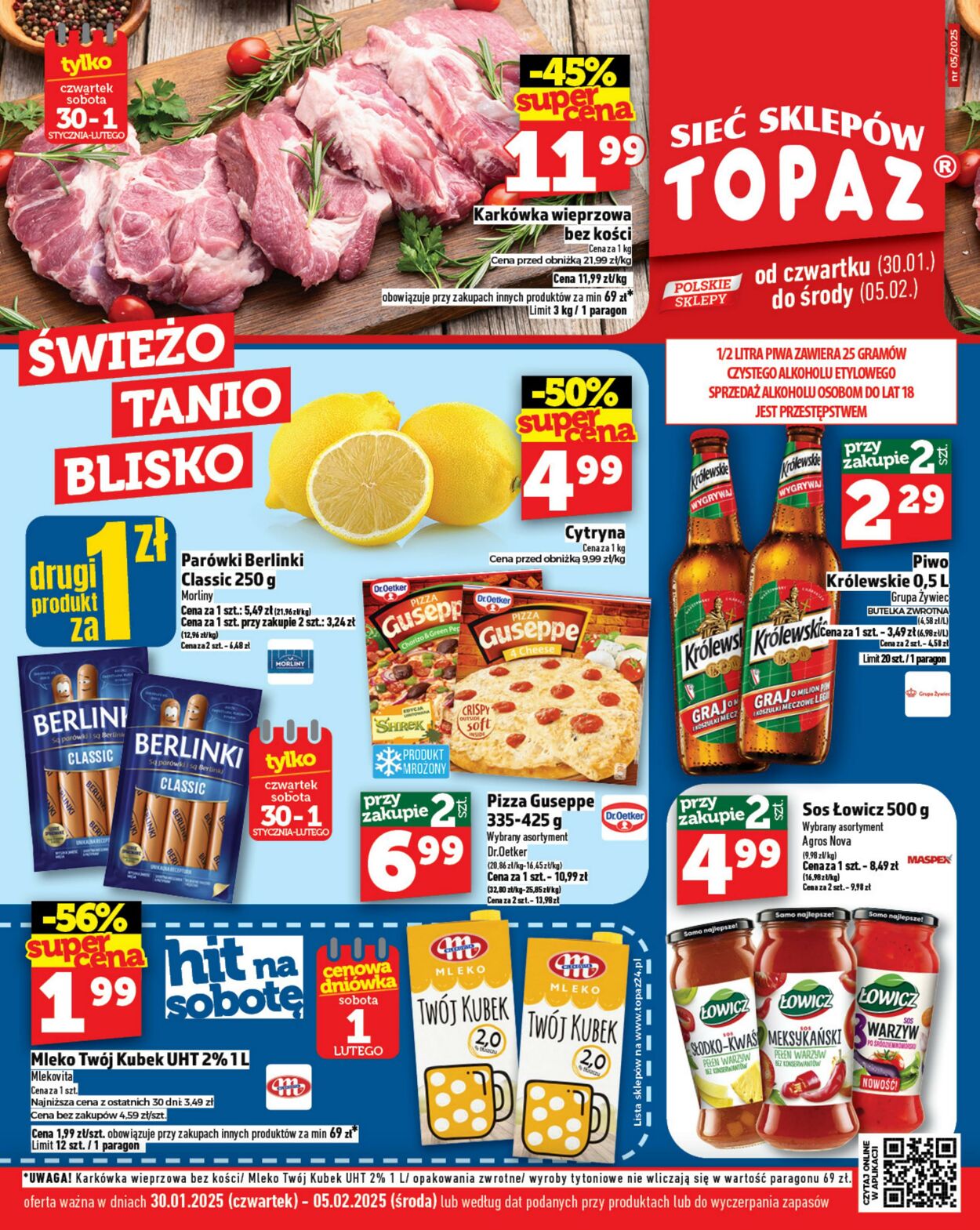 Gazetka Topaz 30.01.2025 - 05.02.2025