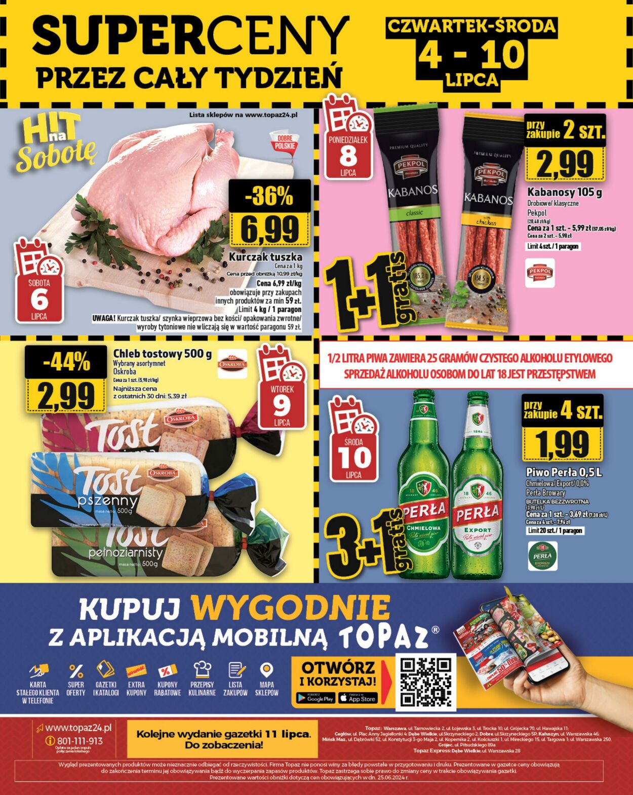 Gazetka Topaz 04.07.2024 - 10.07.2024