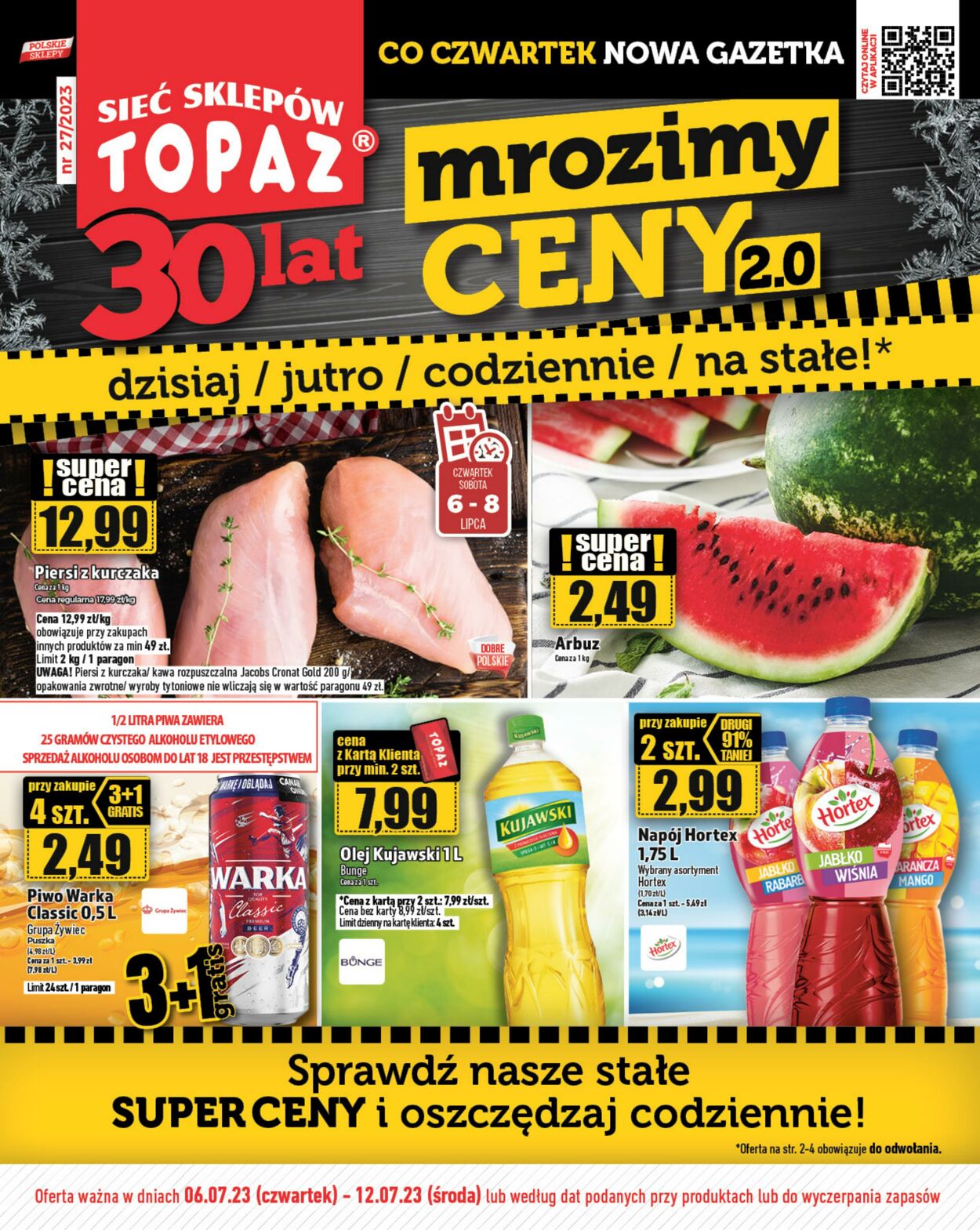 Gazetka Topaz 06.07.2023 - 12.07.2023