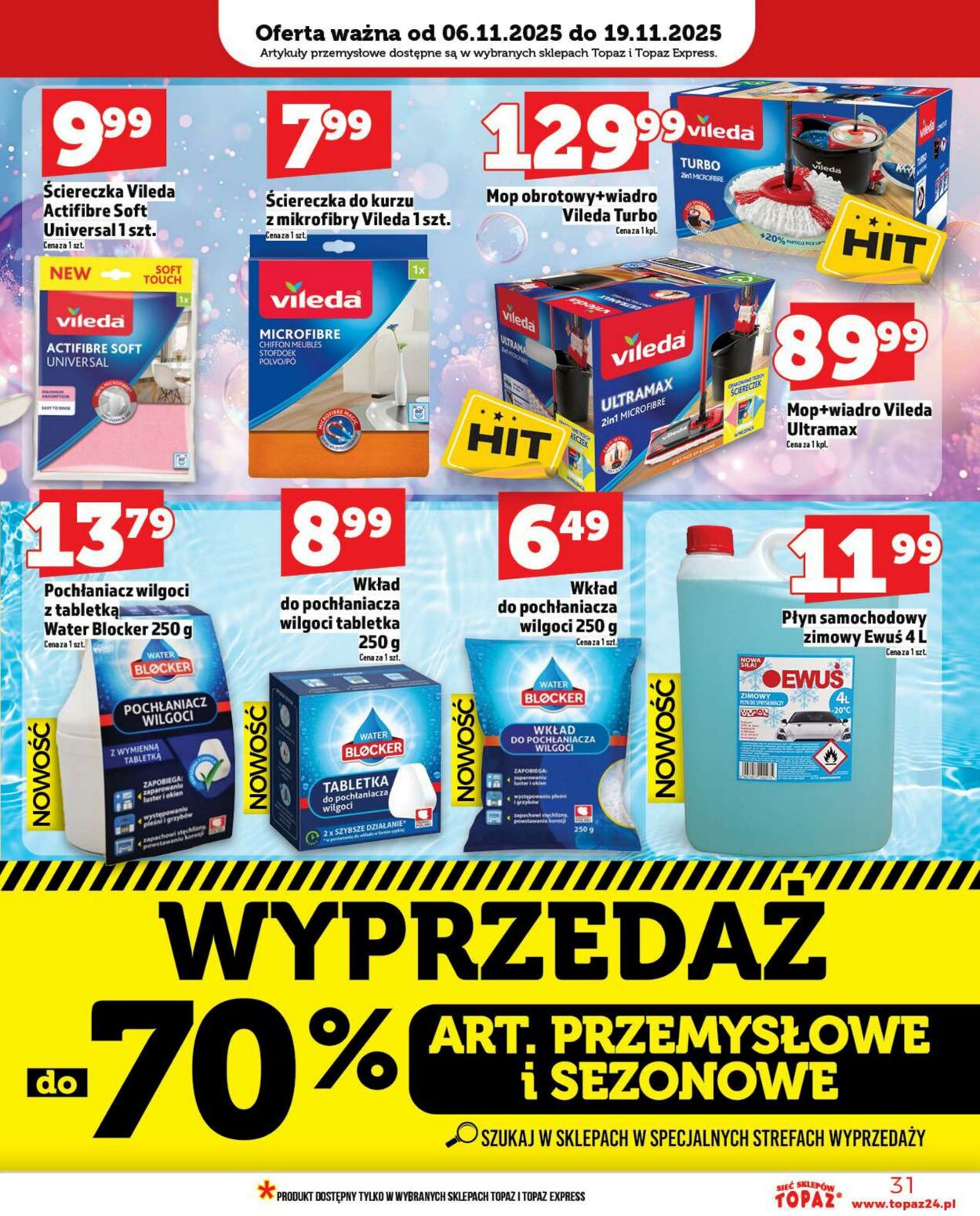 Gazetka Topaz 06.11.2025 - 12.11.2025