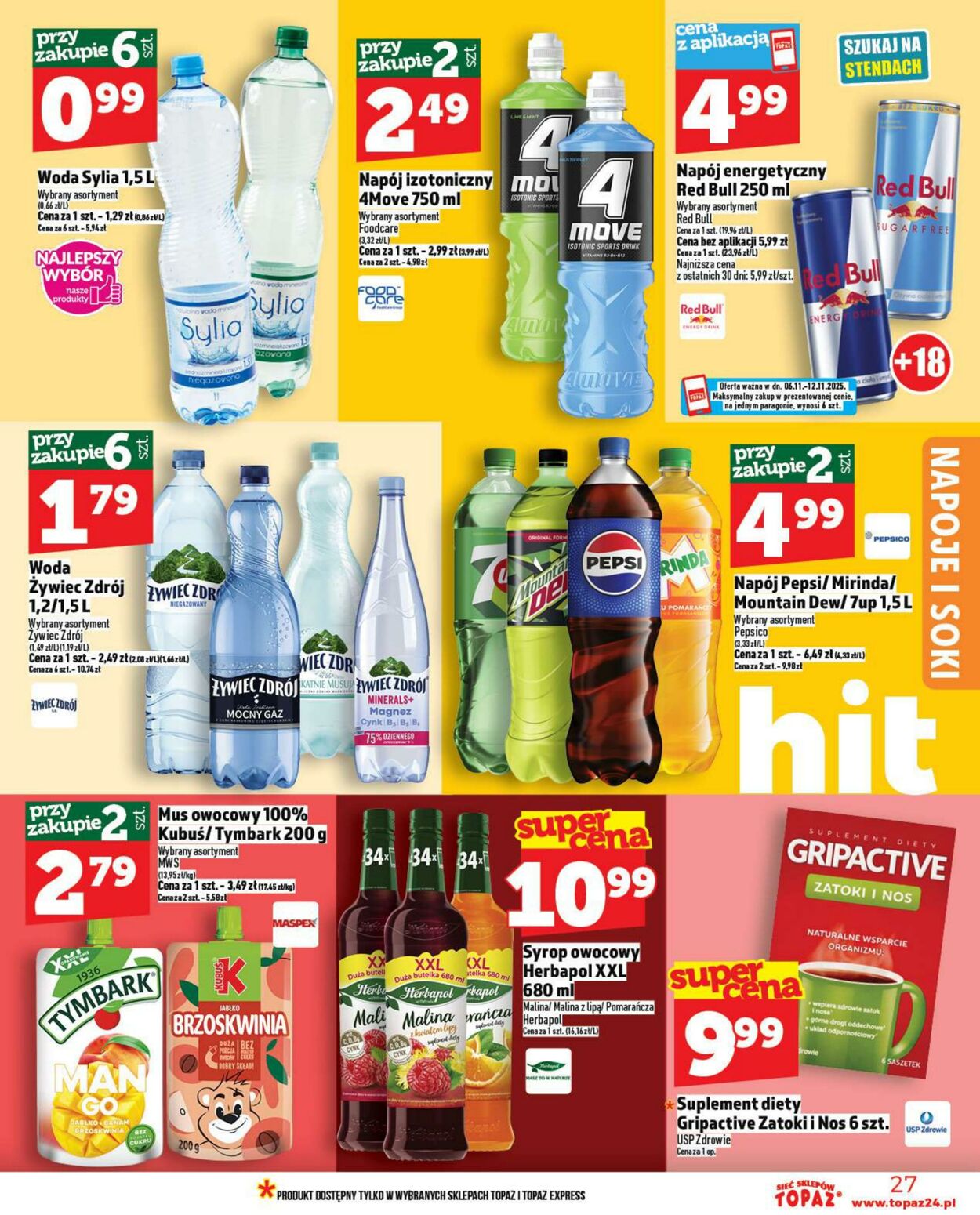 Gazetka Topaz 06.11.2025 - 12.11.2025