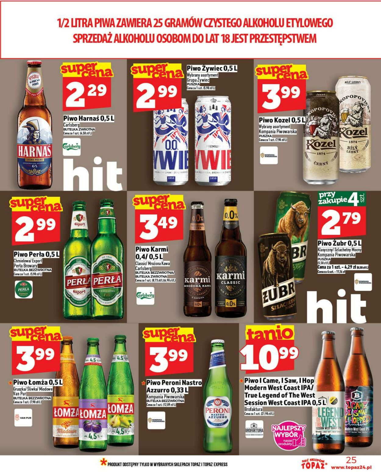 Gazetka Topaz 06.11.2025 - 12.11.2025