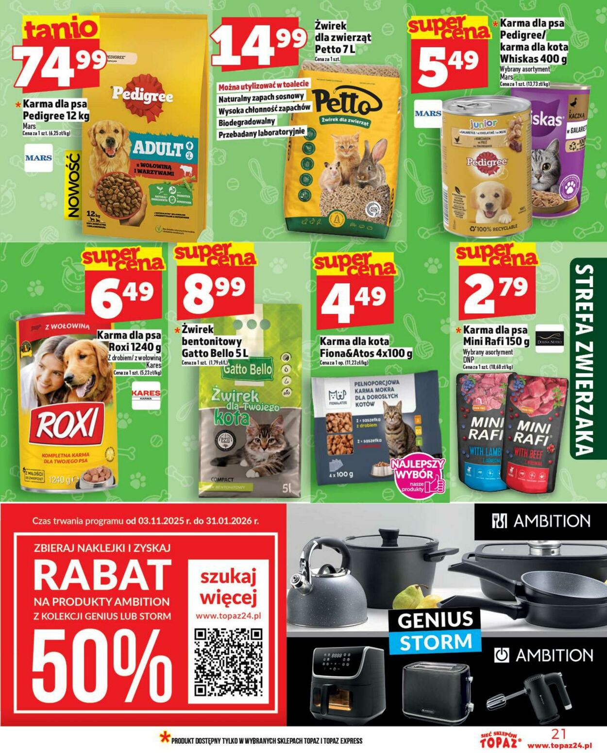 Gazetka Topaz 06.11.2025 - 12.11.2025