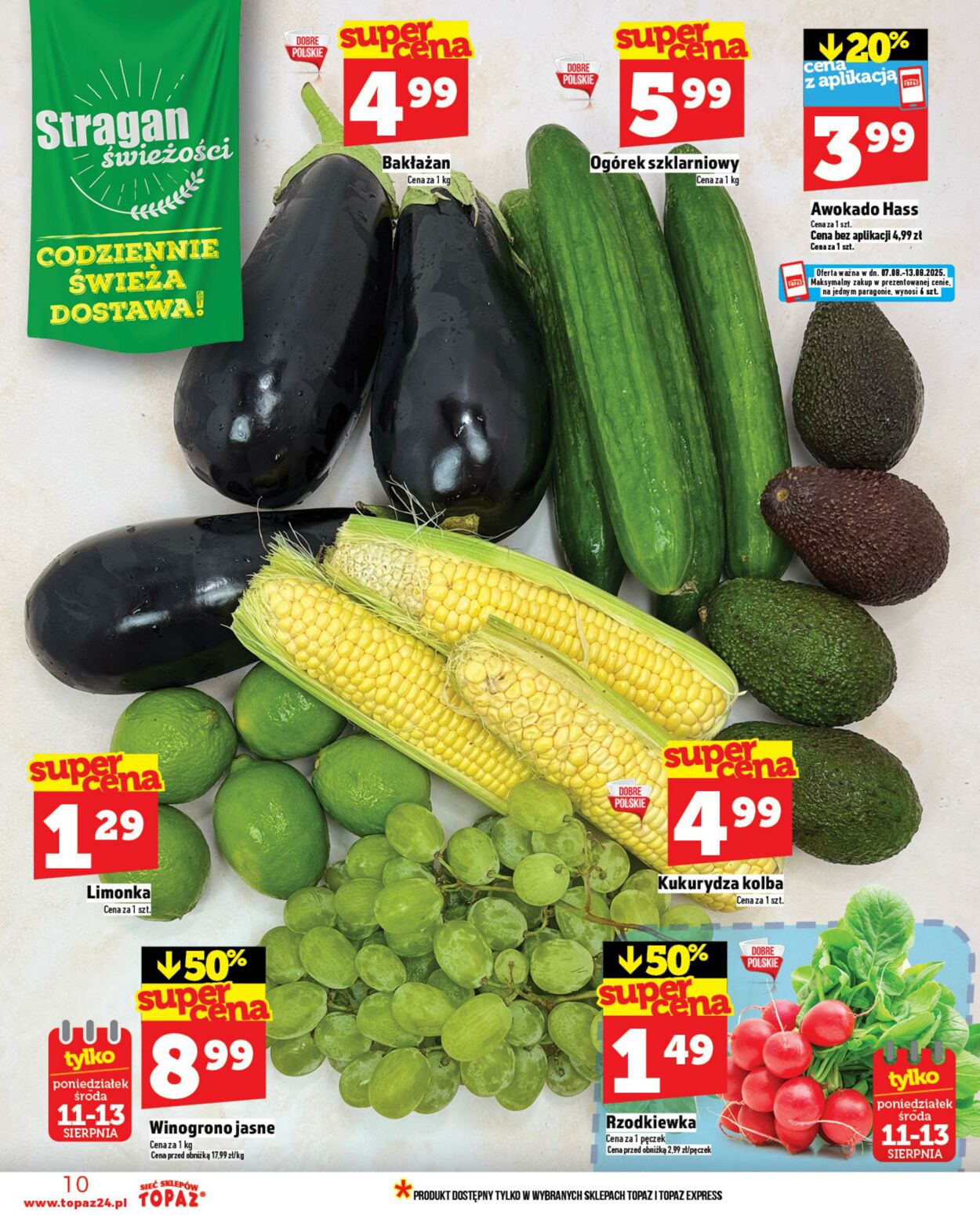 Gazetka Topaz 07.08.2025 - 13.08.2025