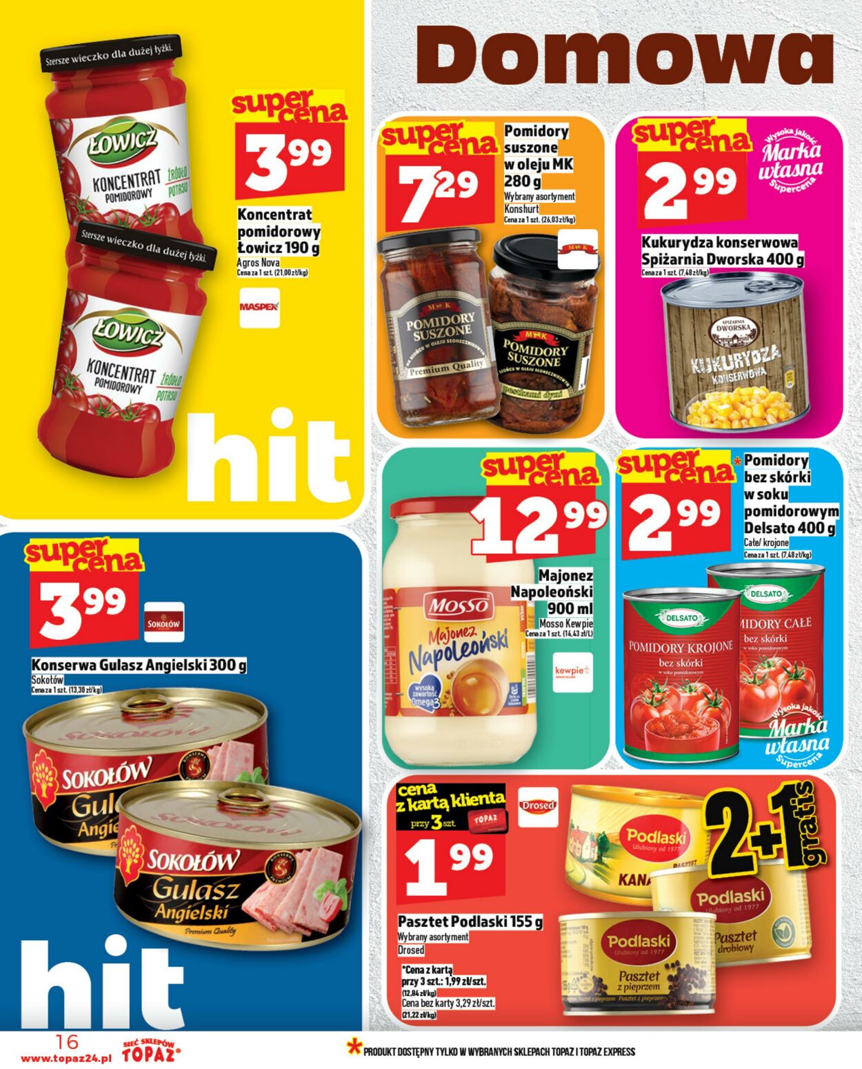 Gazetka Topaz 07.08.2025 - 13.08.2025