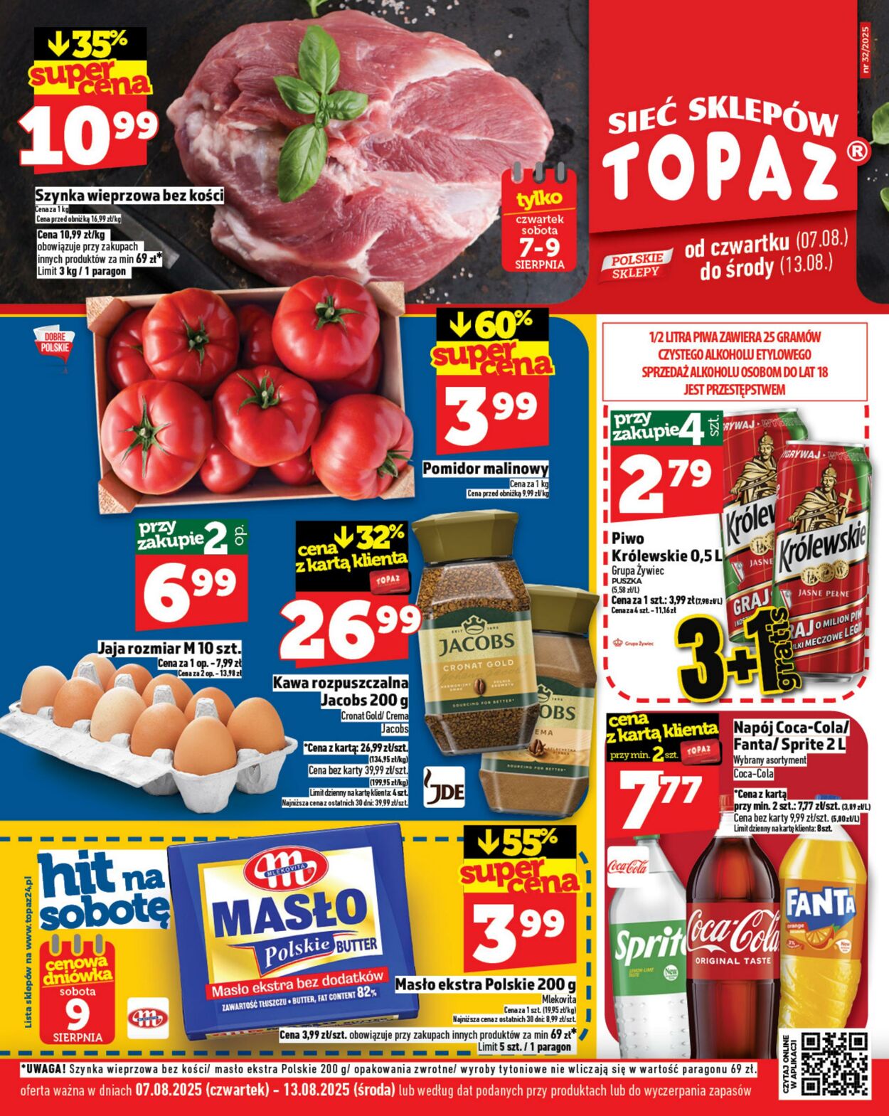 Gazetka Topaz 07.08.2025 - 13.08.2025