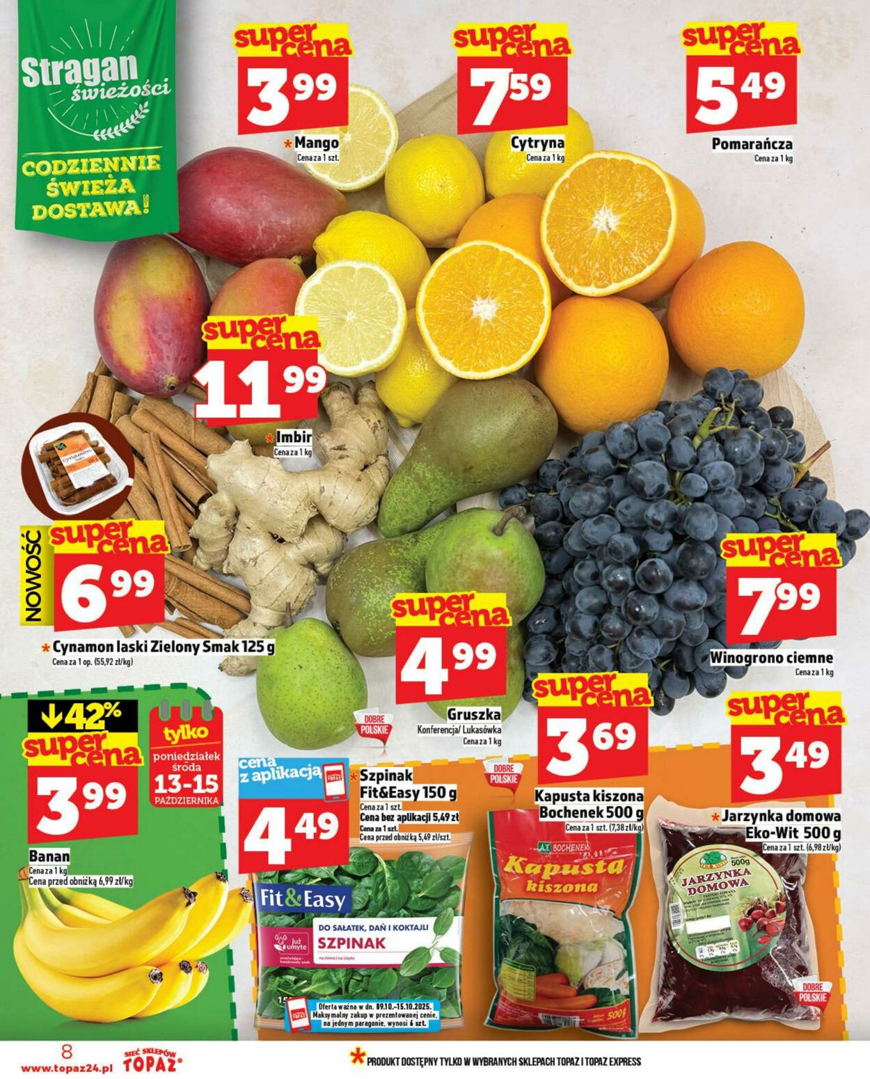 Gazetka Topaz 09.10.2025 - 15.10.2025
