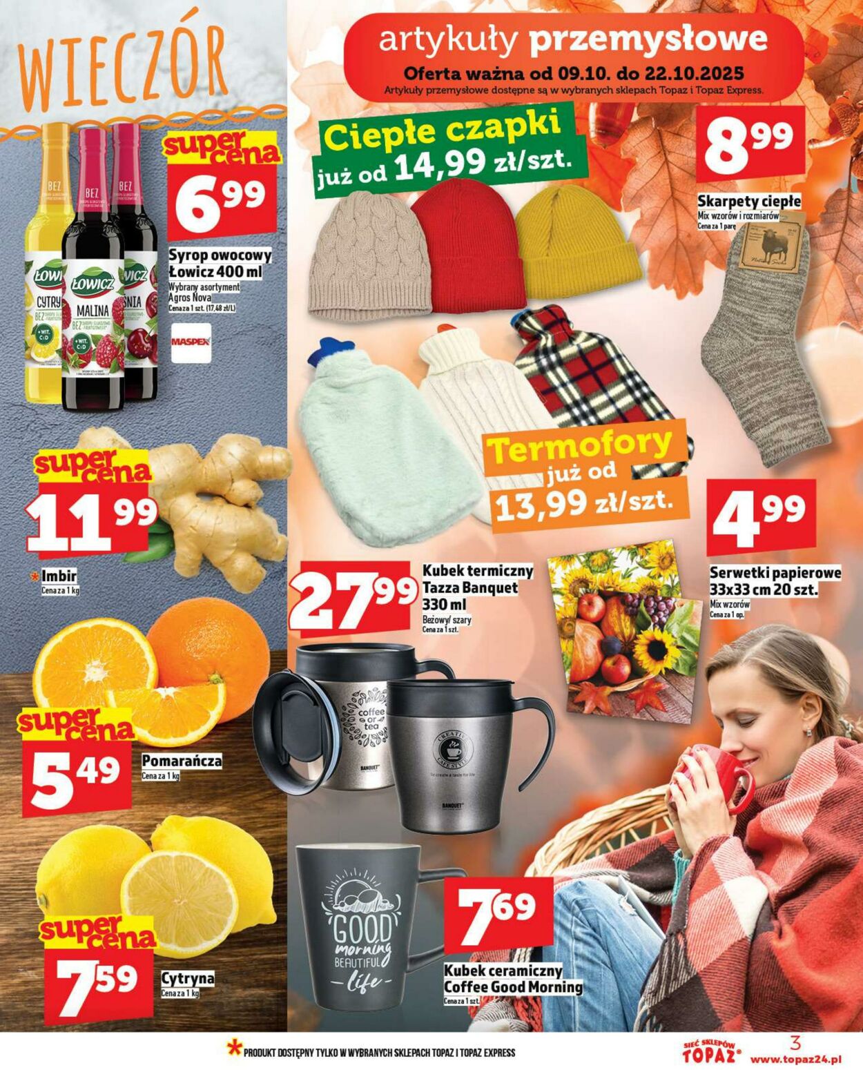 Gazetka Topaz 09.10.2025 - 15.10.2025