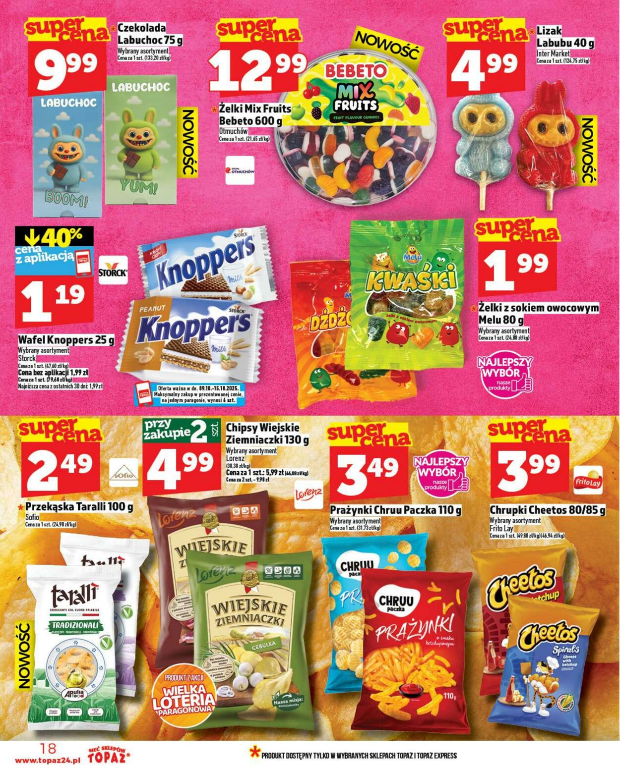 Gazetka Topaz 09.10.2025 - 15.10.2025