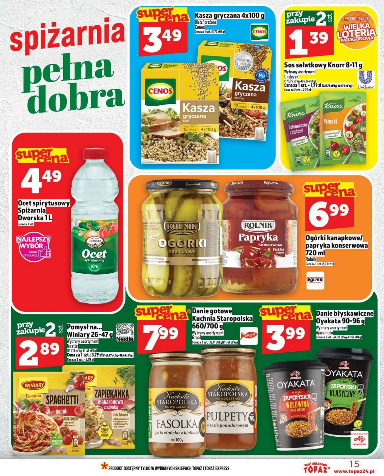 Gazetka Topaz 09.10.2025 - 15.10.2025