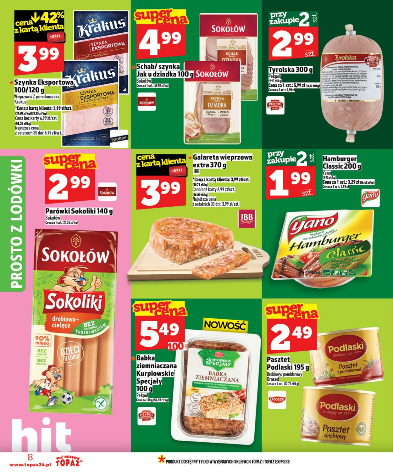 Gazetka Topaz 08.01.2026 - 14.01.2026