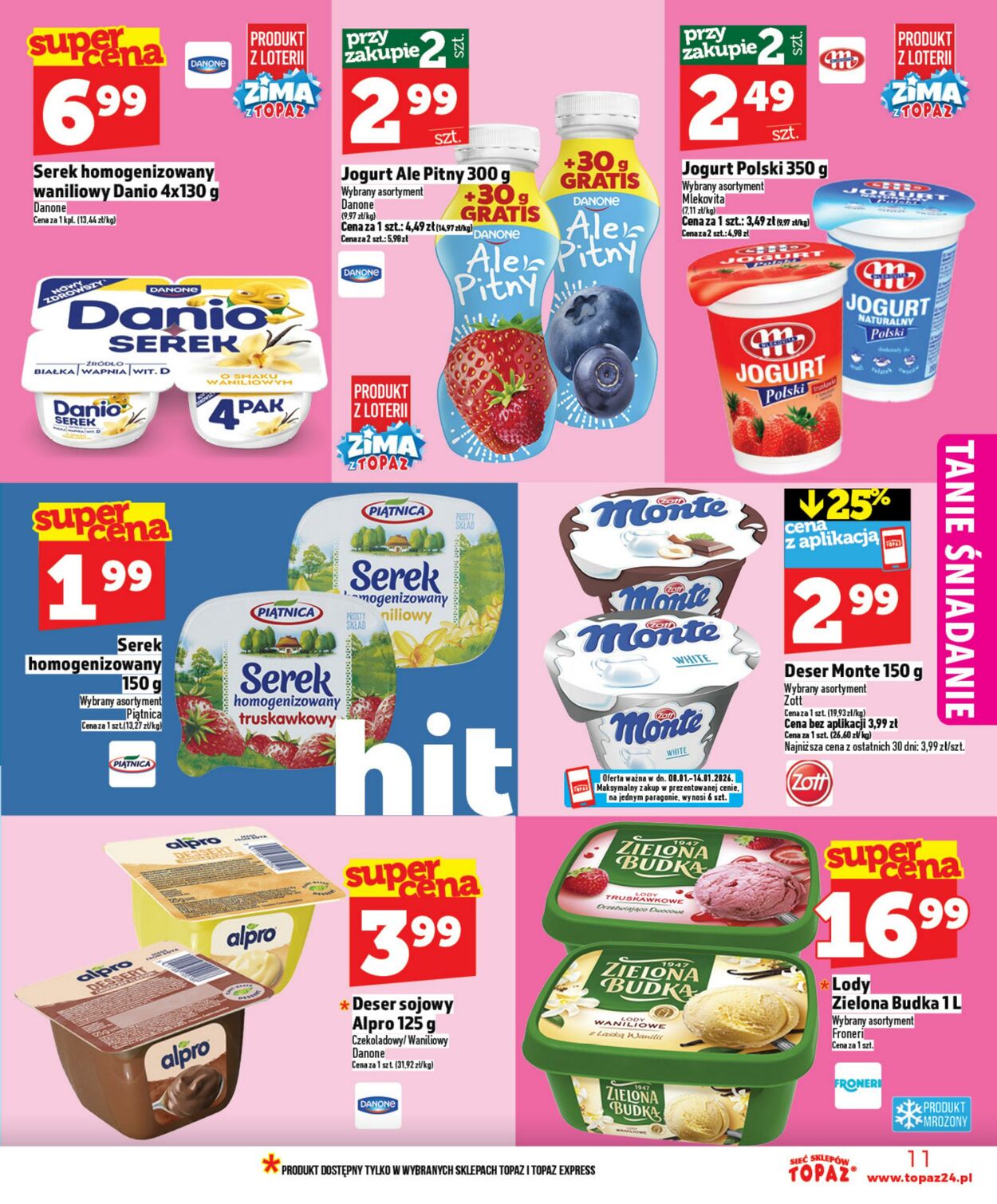 Gazetka Topaz 08.01.2026 - 14.01.2026