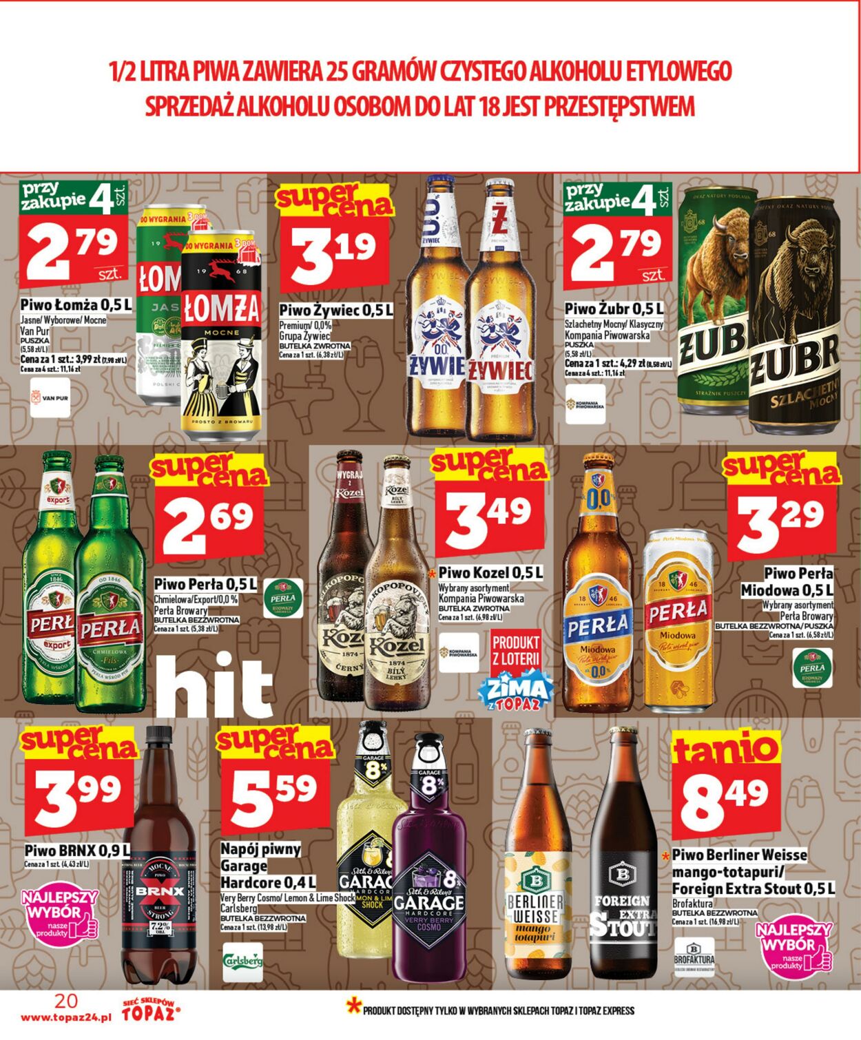 Gazetka Topaz 08.01.2026 - 14.01.2026