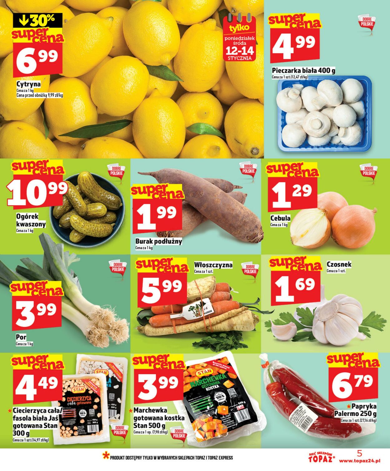 Gazetka Topaz 08.01.2026 - 14.01.2026