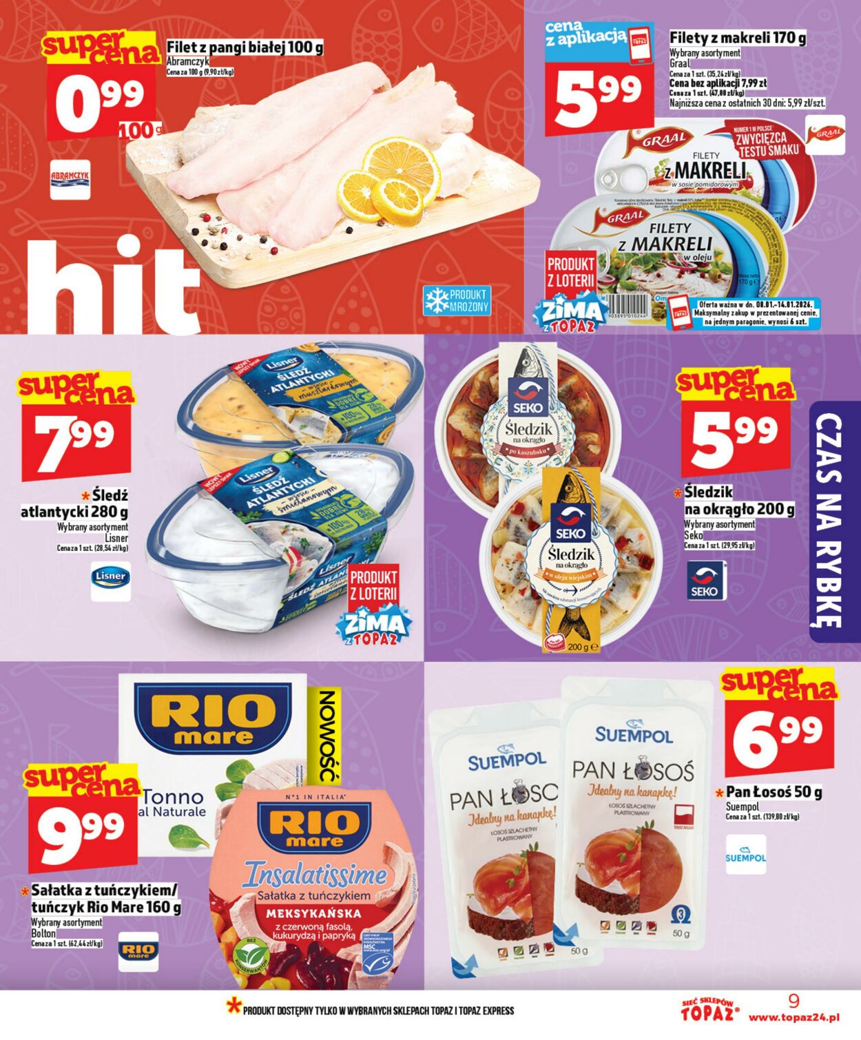 Gazetka Topaz 08.01.2026 - 14.01.2026