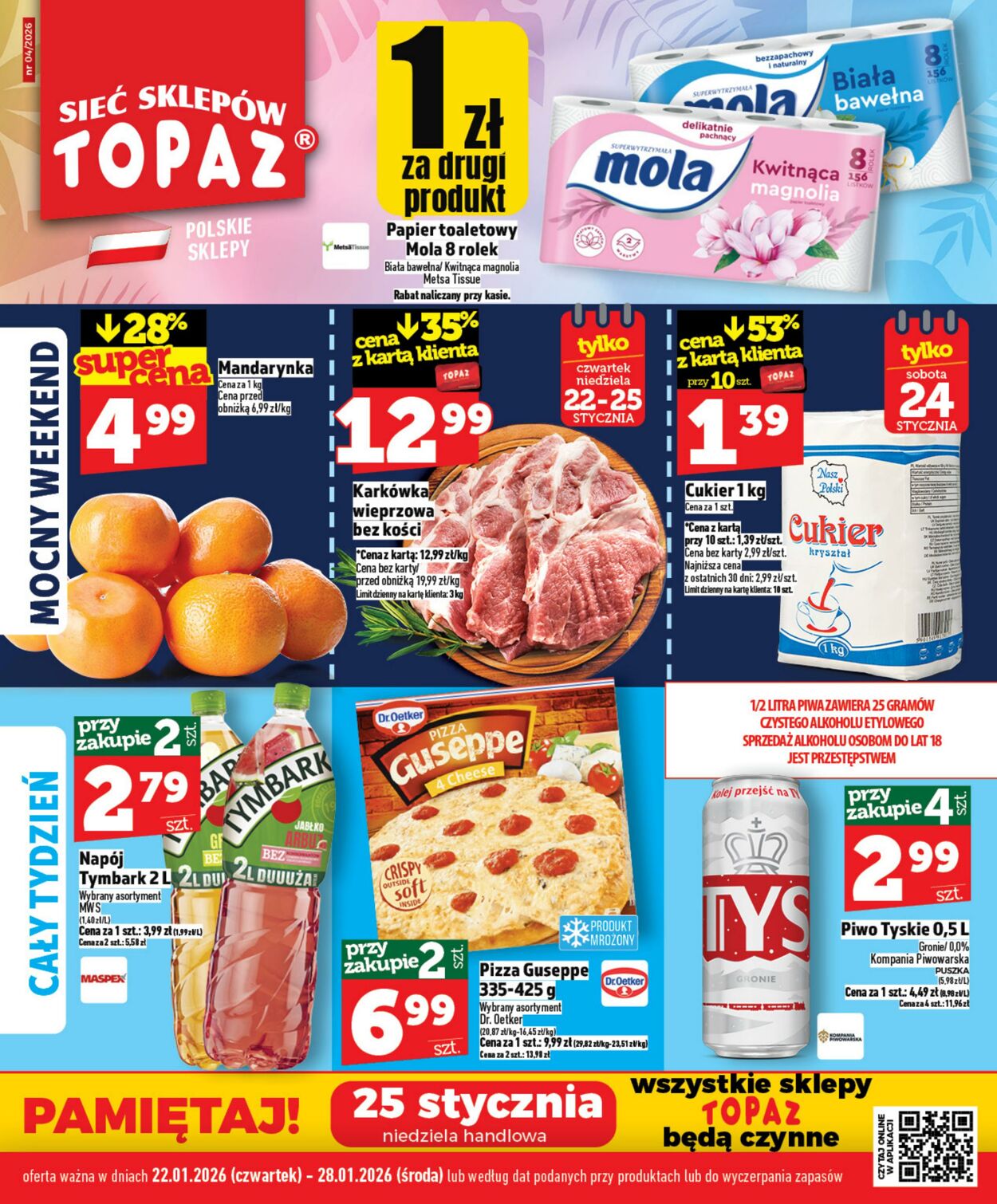 Gazetka Topaz 22.01.2026 - 28.01.2026