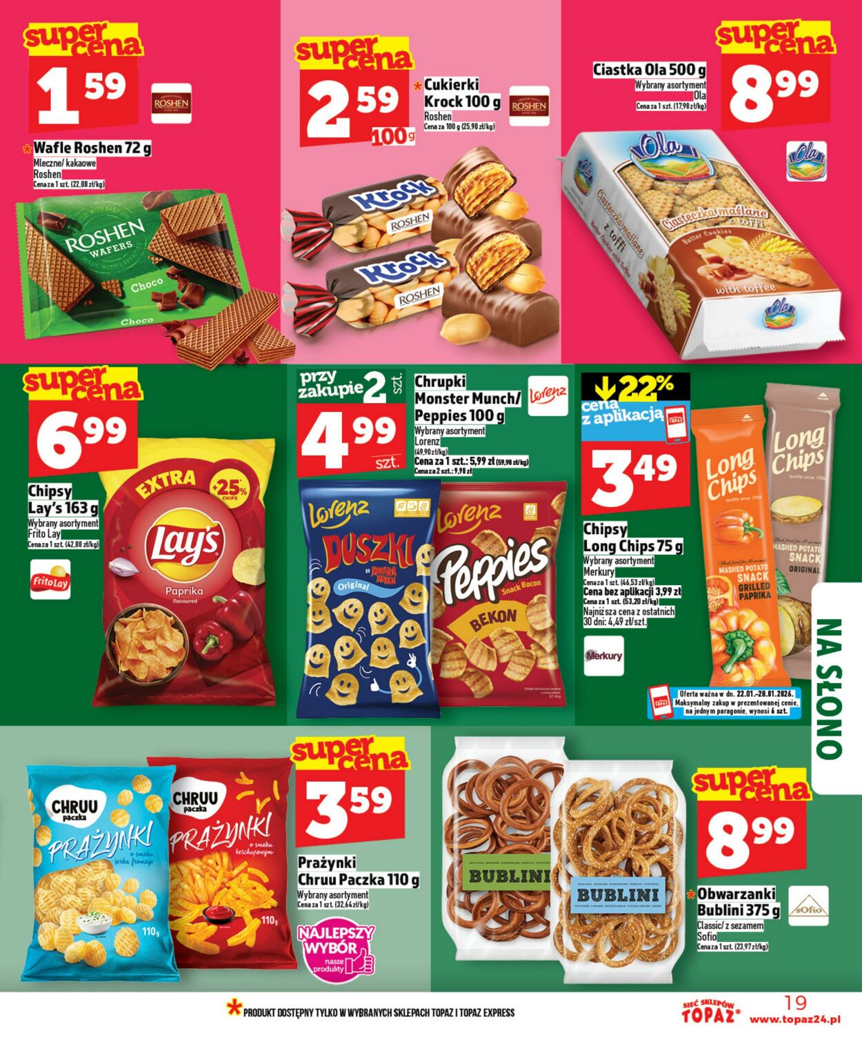 Gazetka Topaz 22.01.2026 - 28.01.2026