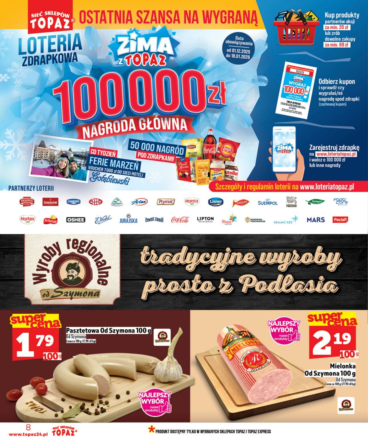 Gazetka Topaz 15.01.2026 - 21.01.2026