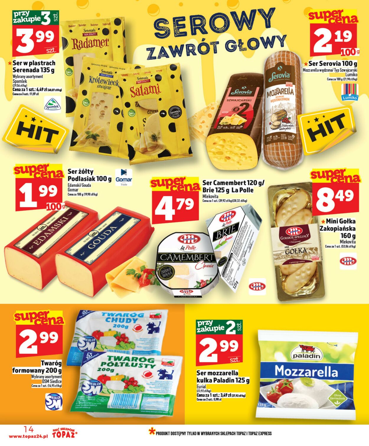 Gazetka Topaz 15.01.2026 - 21.01.2026