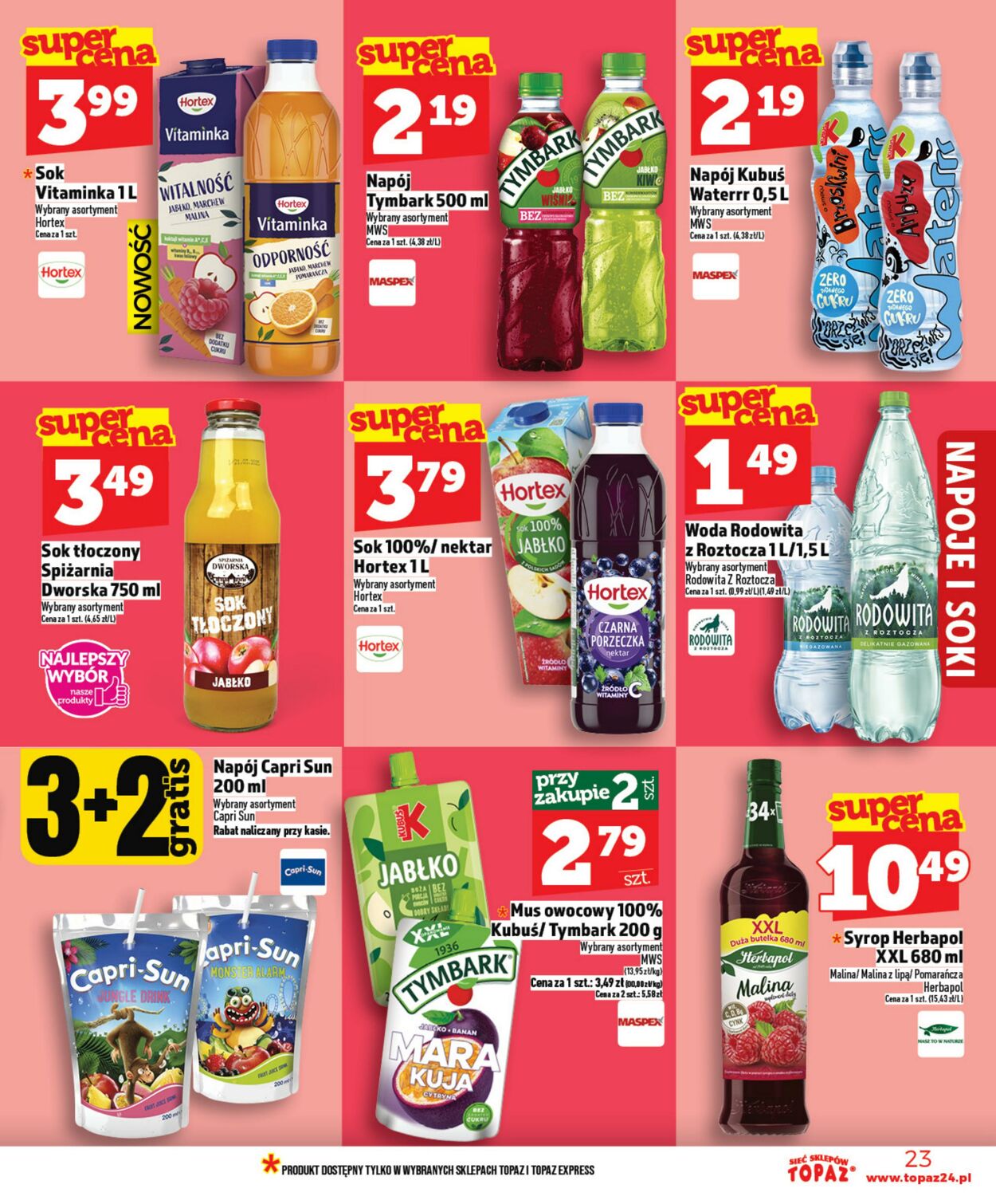 Gazetka Topaz 15.01.2026 - 21.01.2026