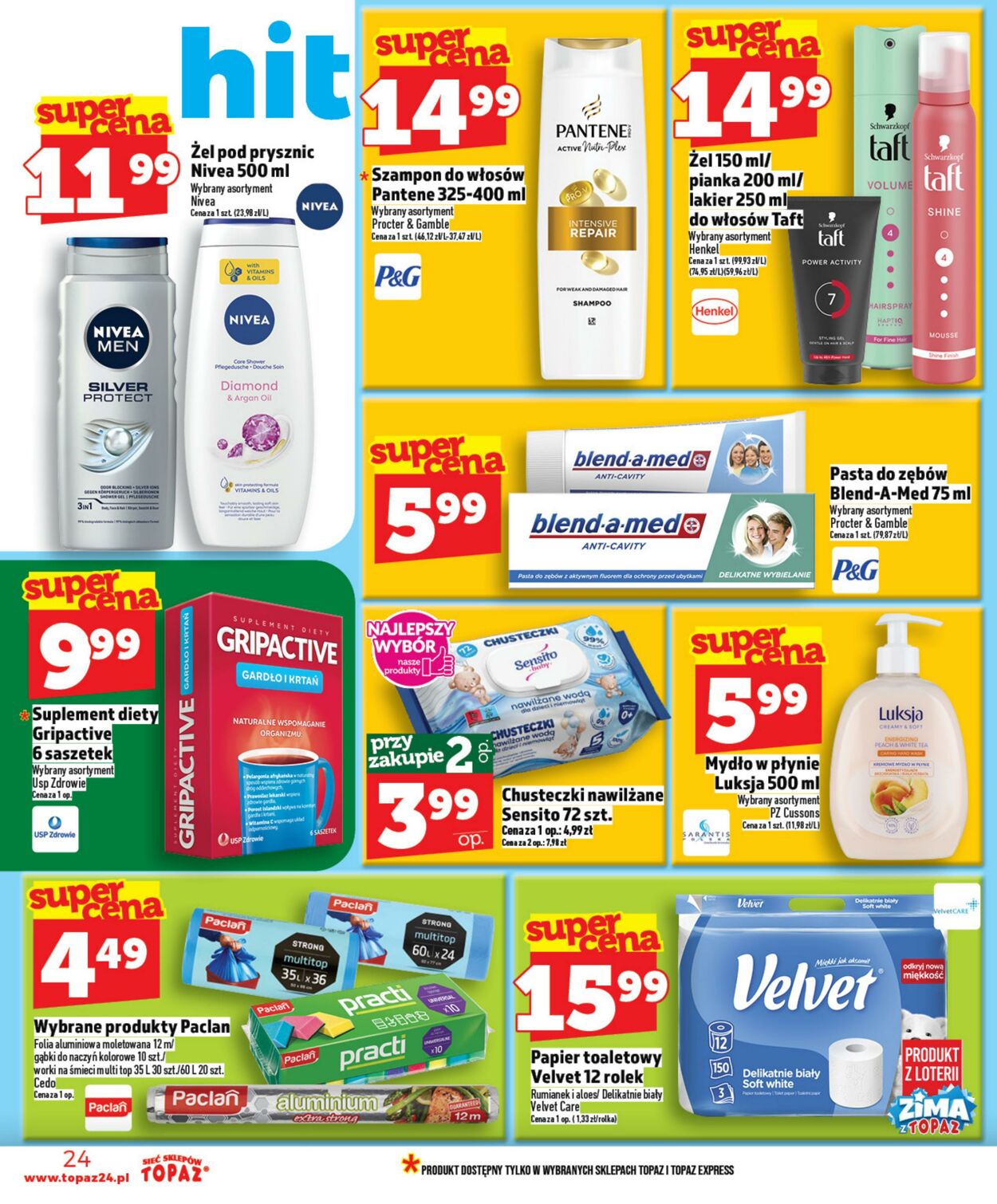 Gazetka Topaz 15.01.2026 - 21.01.2026