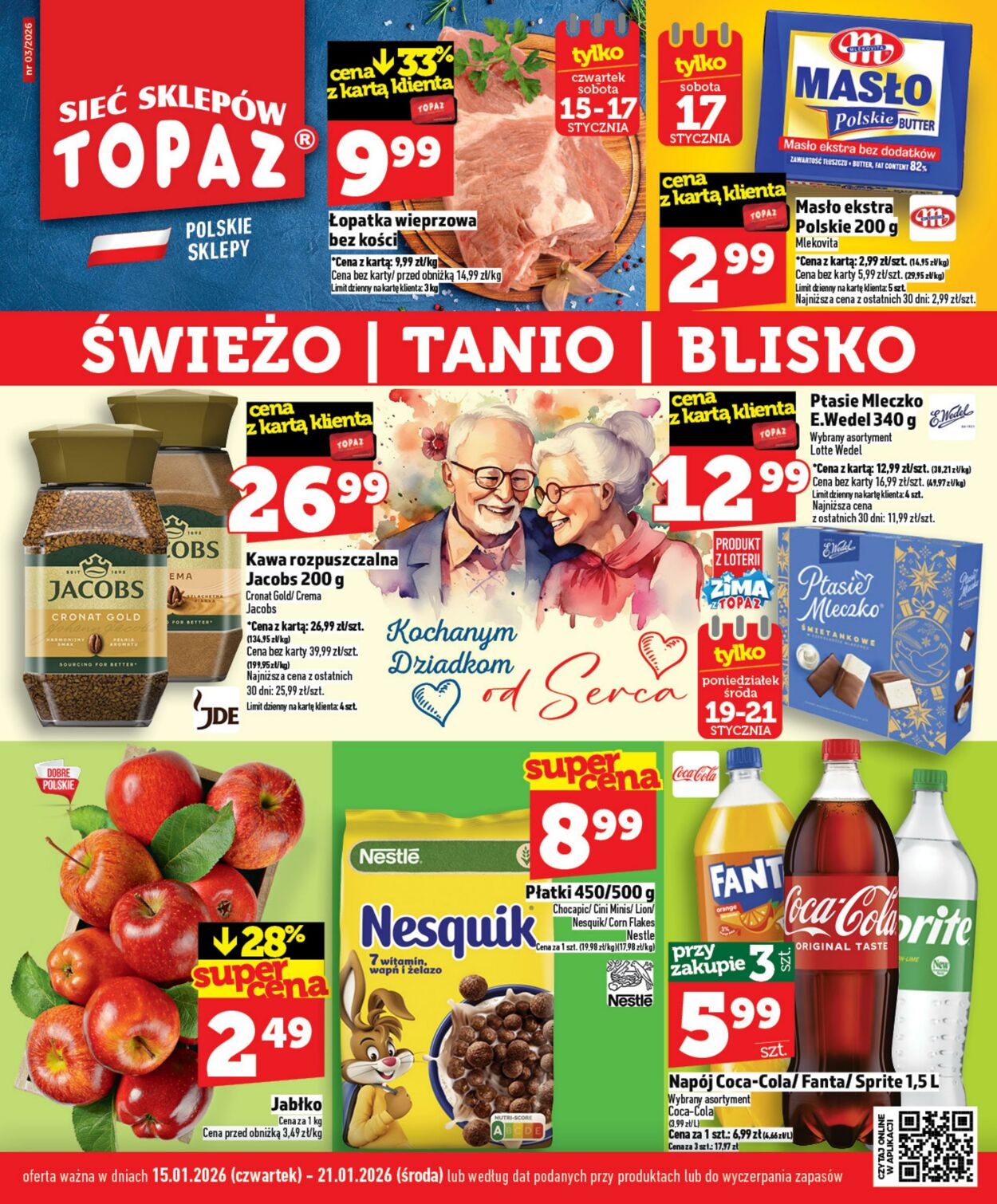 Gazetka Topaz 15.01.2026 - 21.01.2026