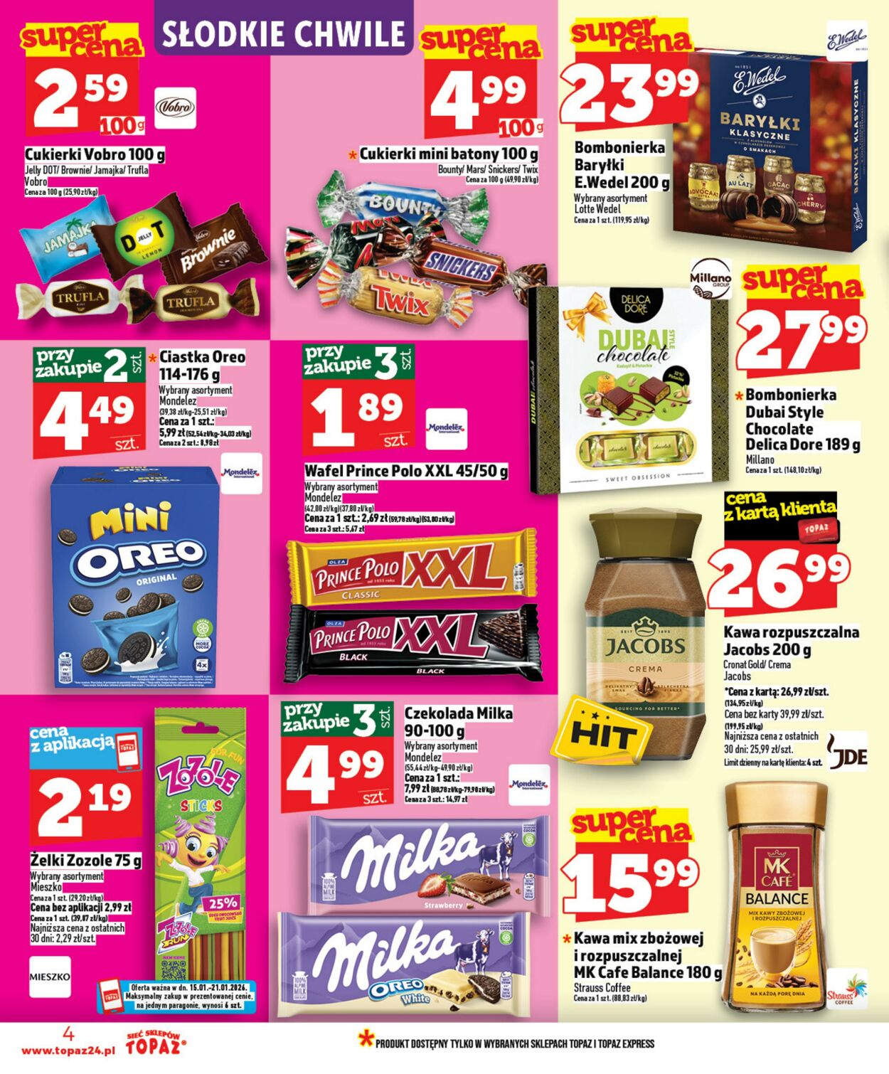 Gazetka Topaz 15.01.2026 - 21.01.2026