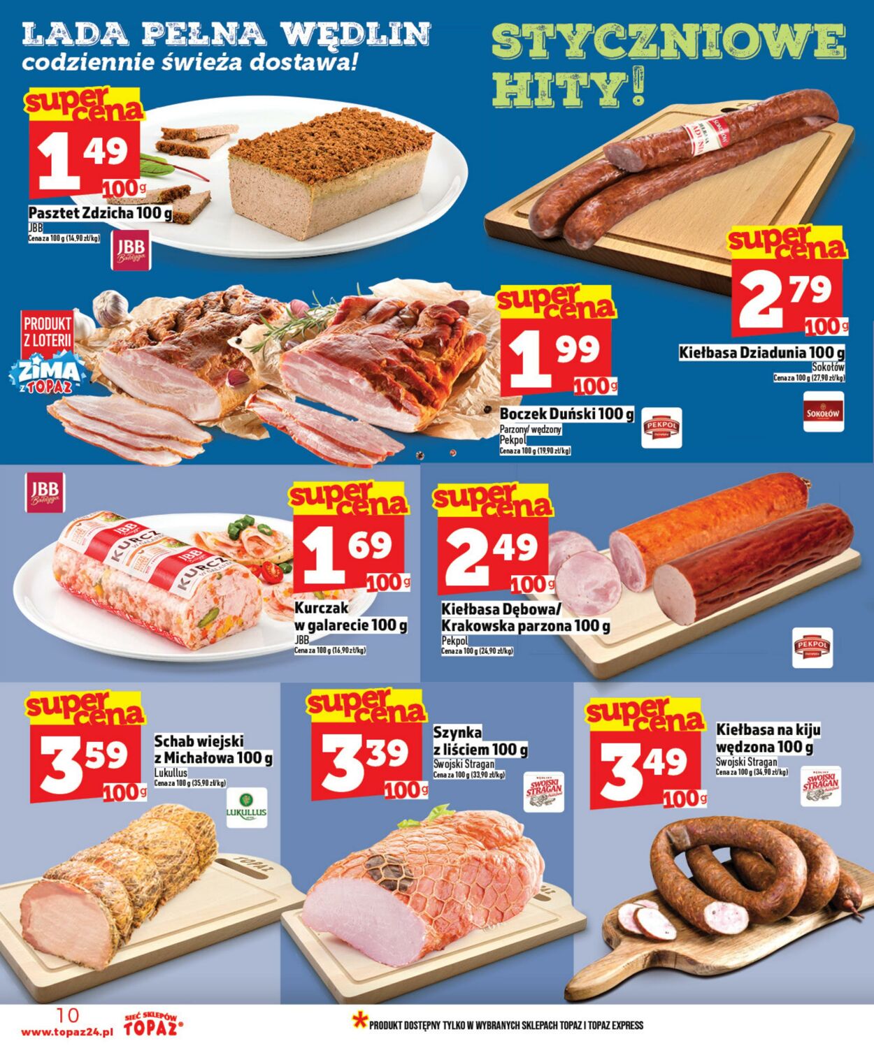 Gazetka Topaz 15.01.2026 - 21.01.2026