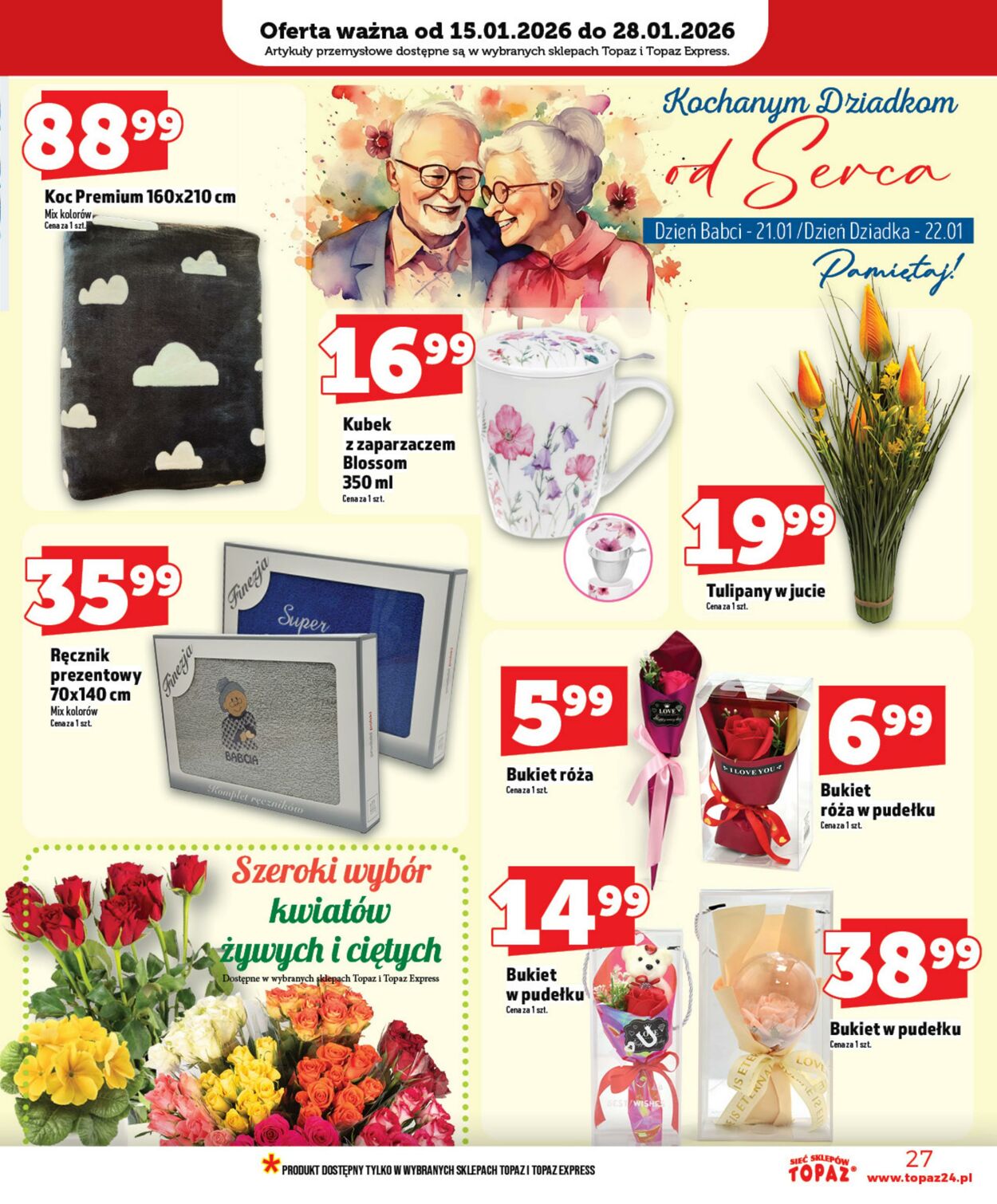 Gazetka Topaz 15.01.2026 - 21.01.2026