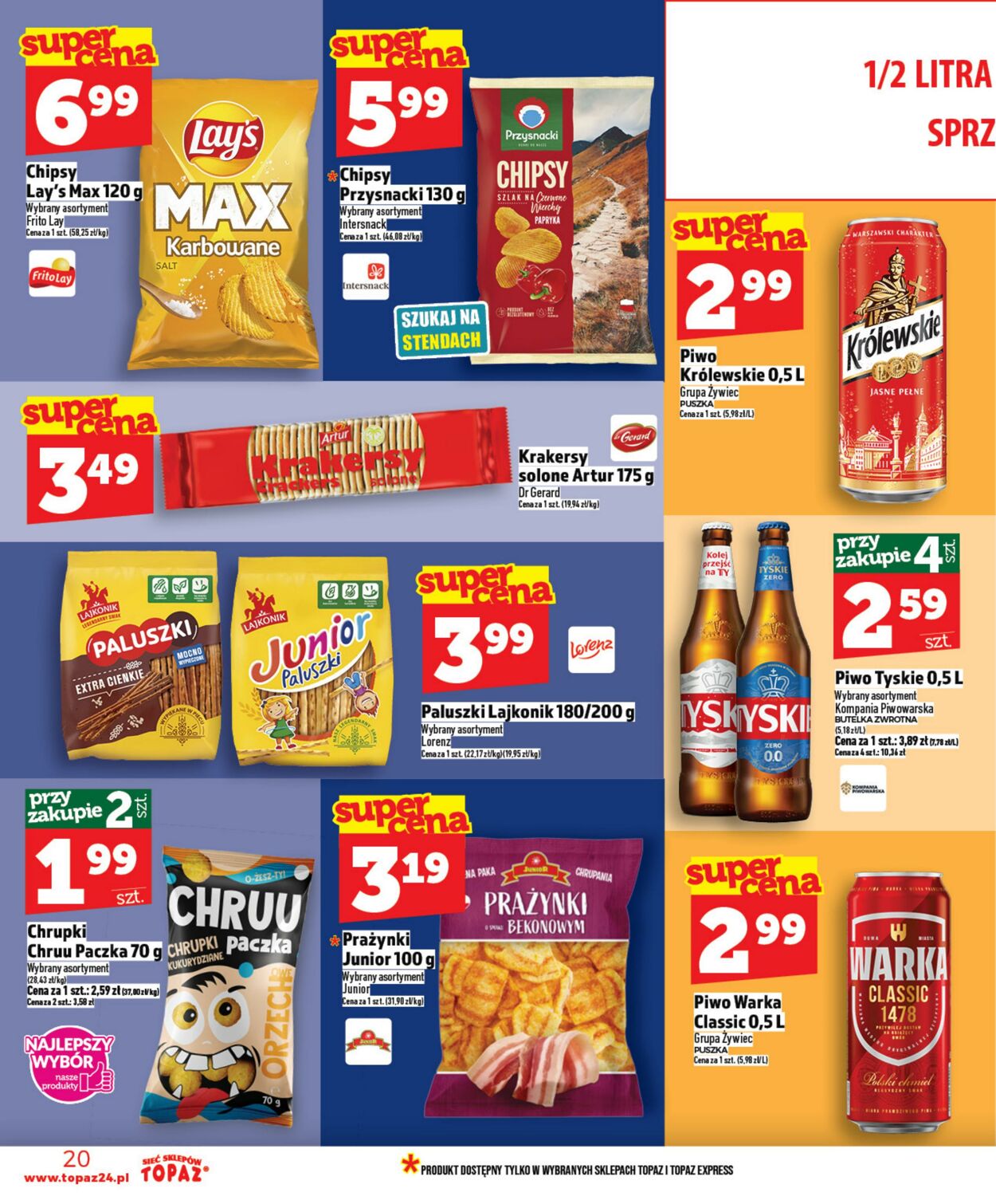 Gazetka Topaz 15.01.2026 - 21.01.2026