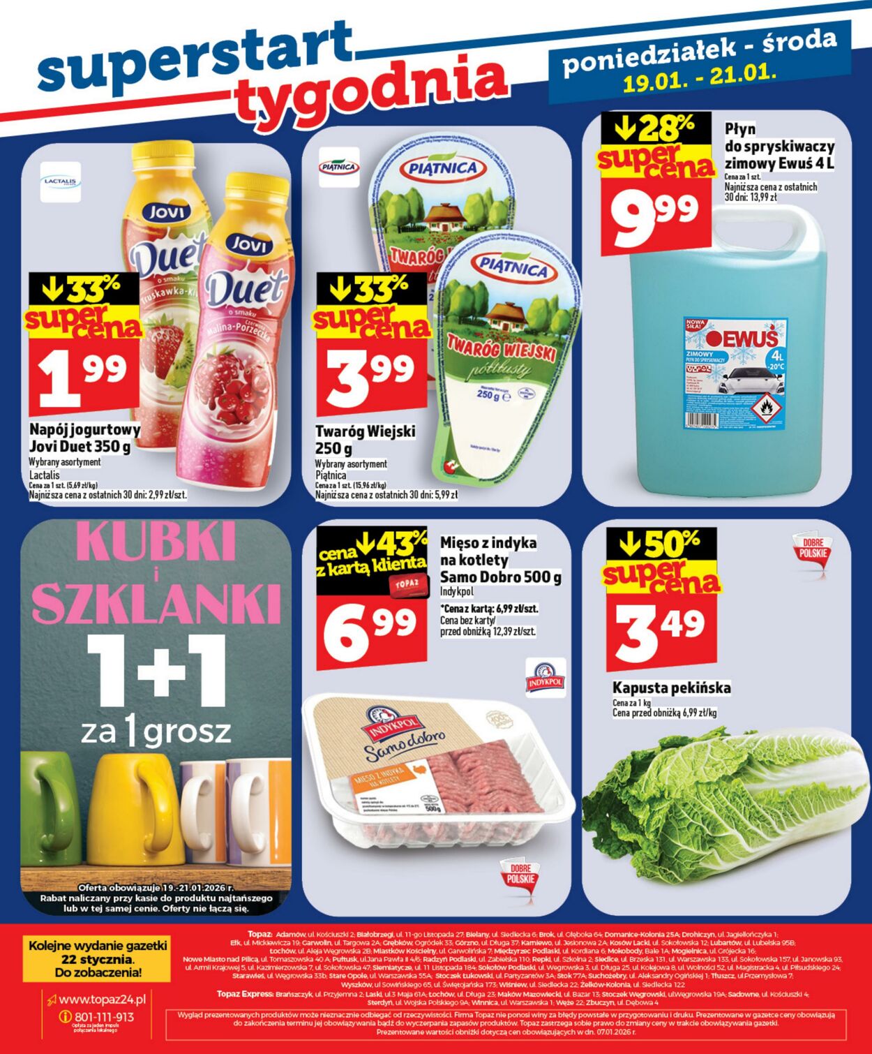 Gazetka Topaz 15.01.2026 - 21.01.2026