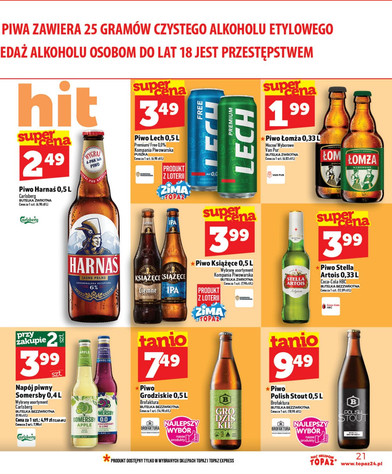 Gazetka Topaz 15.01.2026 - 21.01.2026