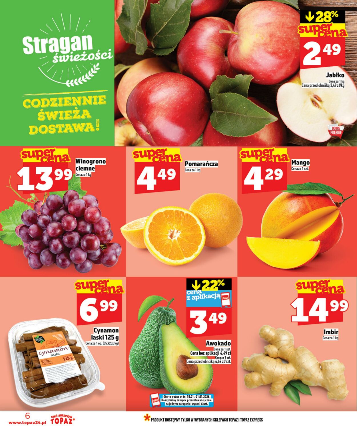 Gazetka Topaz 15.01.2026 - 21.01.2026