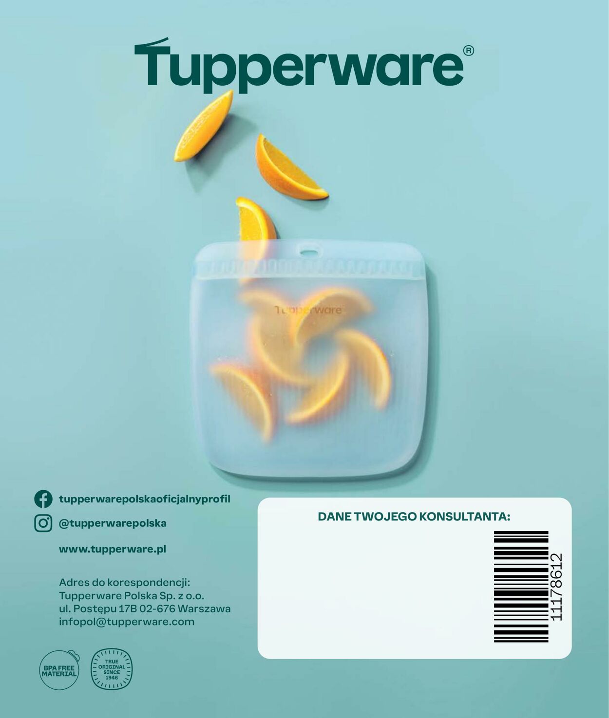 Gazetka Tupperware 03.09.2024 - 03.01.2025