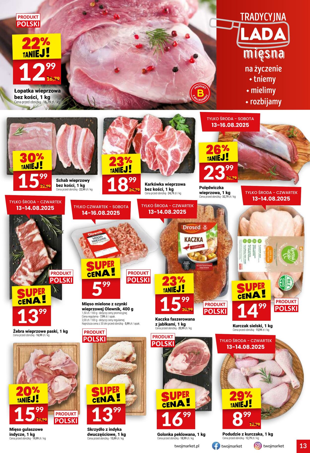 Gazetka Twój Market 13.08.2025 - 19.08.2025