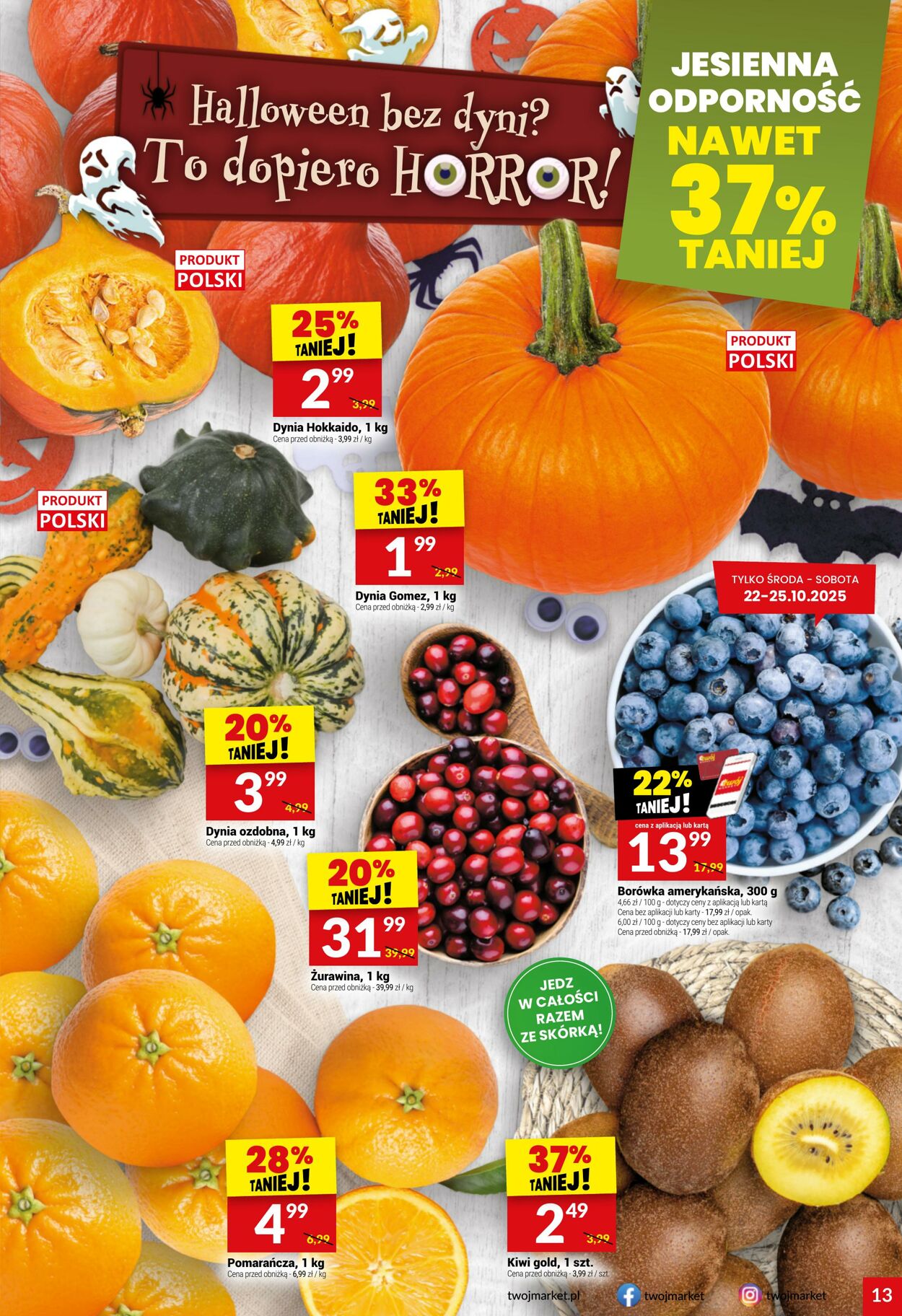 Gazetka Twój Market 22.10.2025 - 28.10.2025