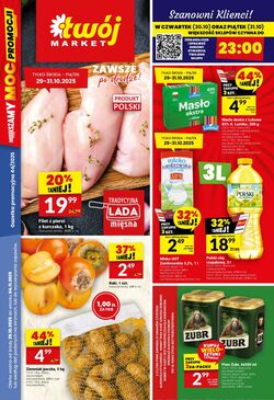 Gazetka Twój Market 29.10.2025 - 04.11.2025