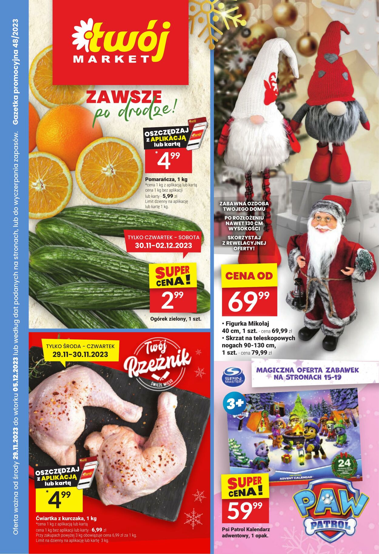 Gazetka Twój Market 29.11.2023 - 05.12.2023