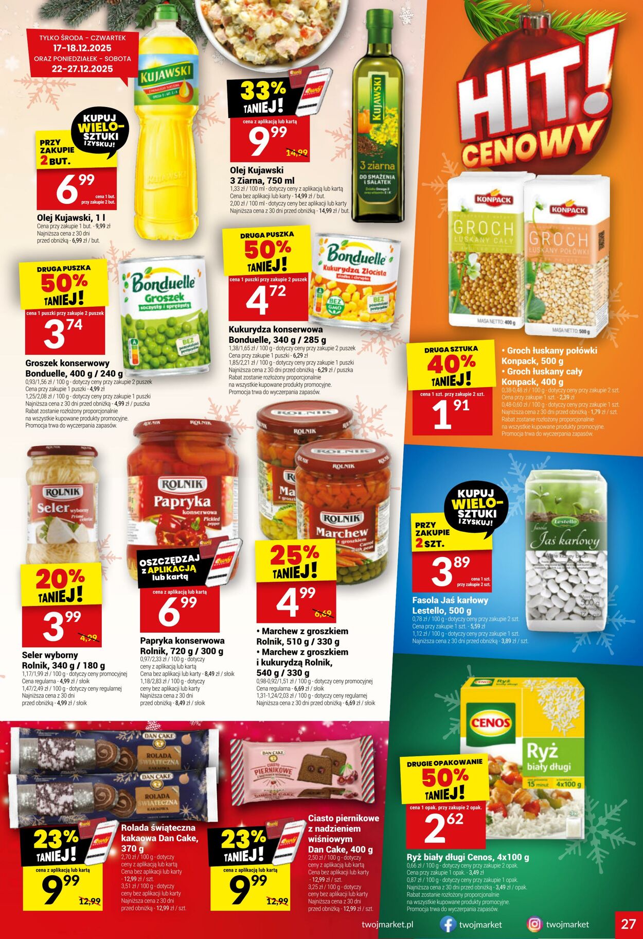 Gazetka Twój Market 17.12.2025 - 27.12.2025