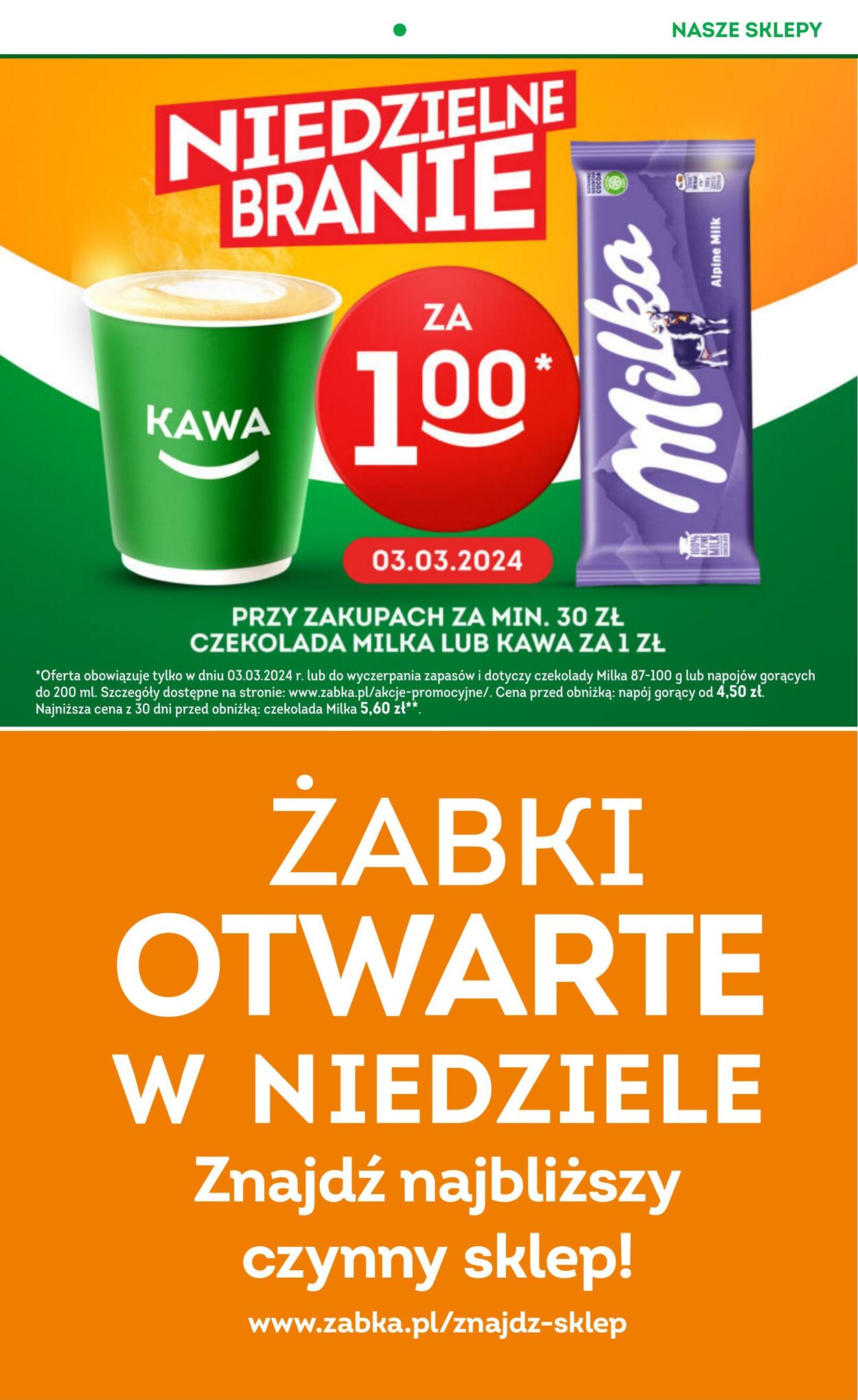 Gazetka Żabka 28.02.2024 - 12.03.2024