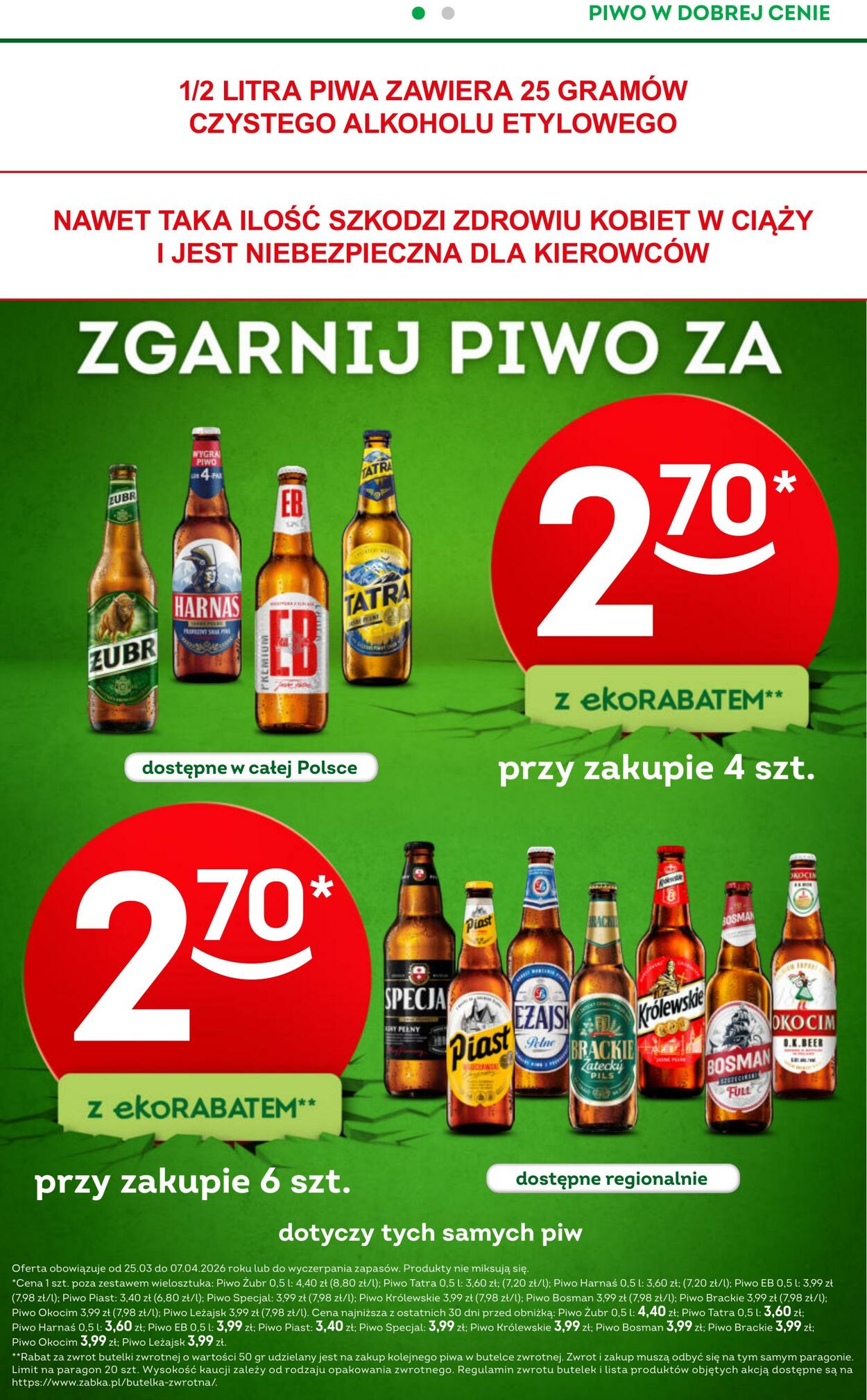 Gazetka Żabka 25.03.2026 - 07.04.2026